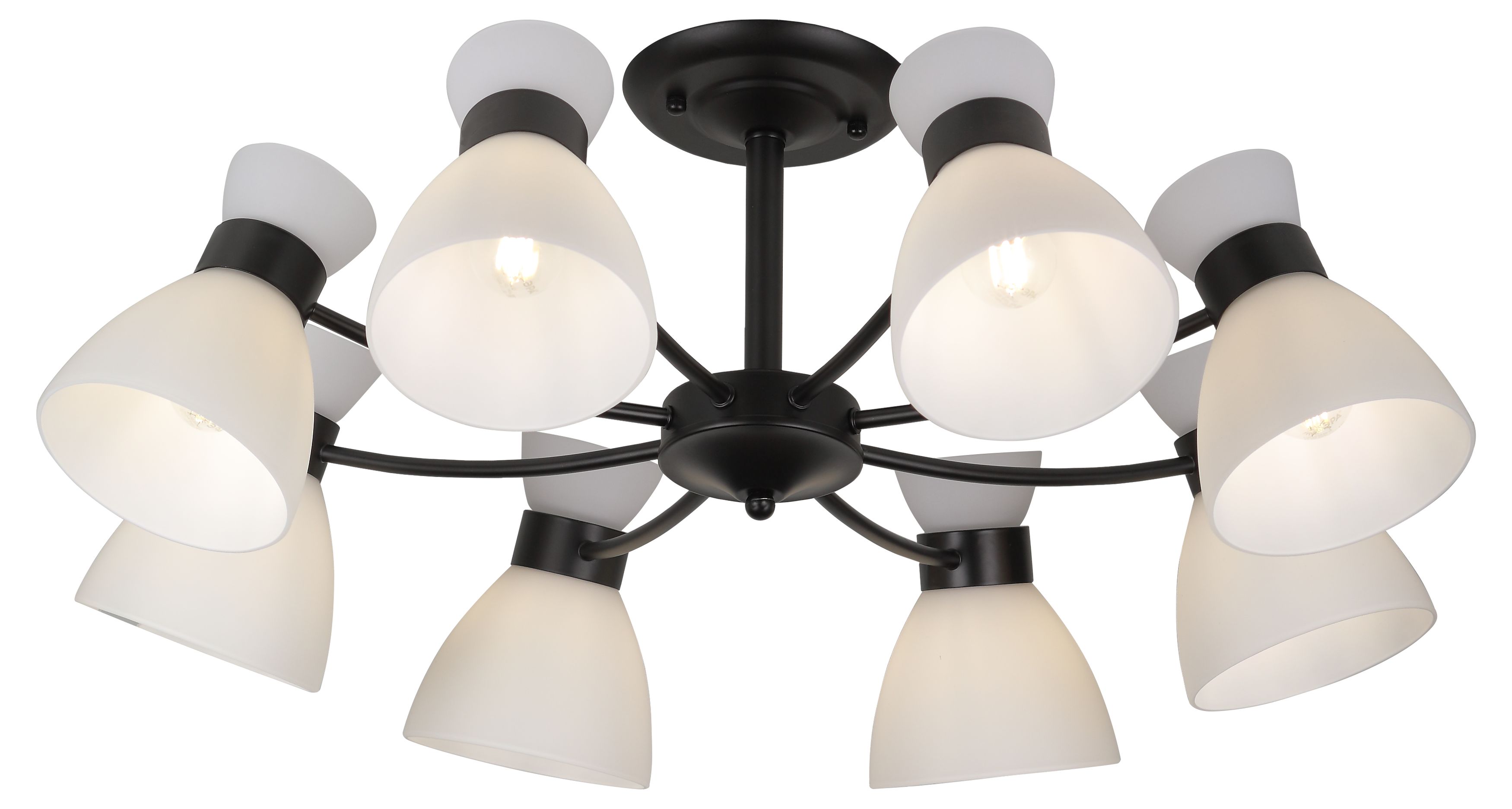 Люстра Rivoli Aemilia 9185-308 8хЕ27 60 Вт модерн