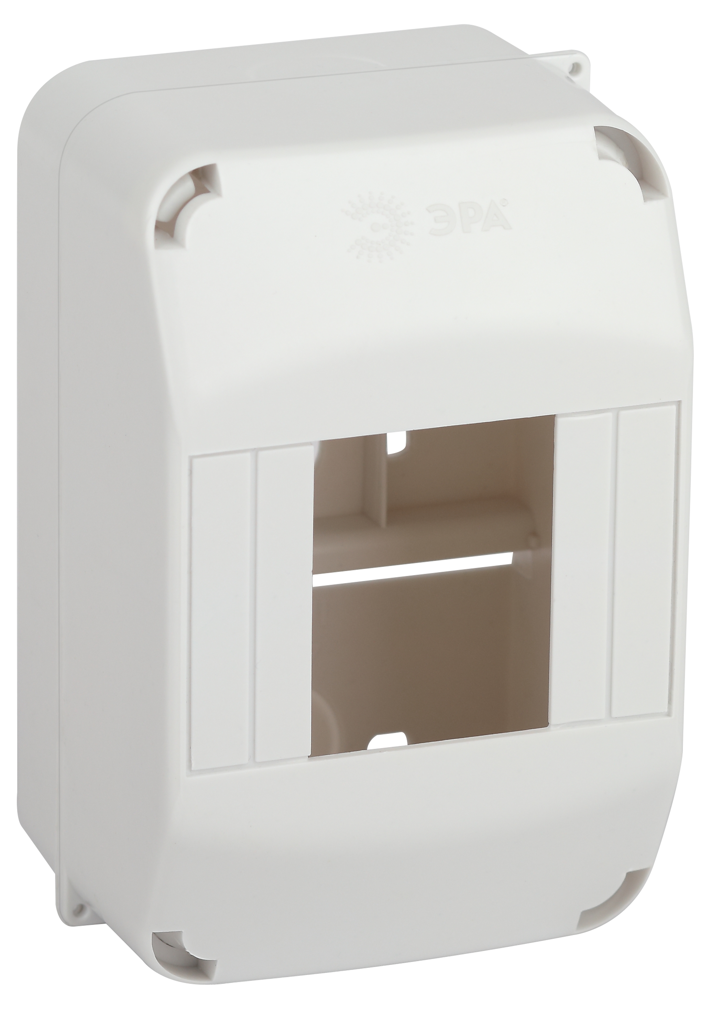 Корпус пластиковый навесной ЭРА SIMPLE КМПн 1/4 IP20 белый