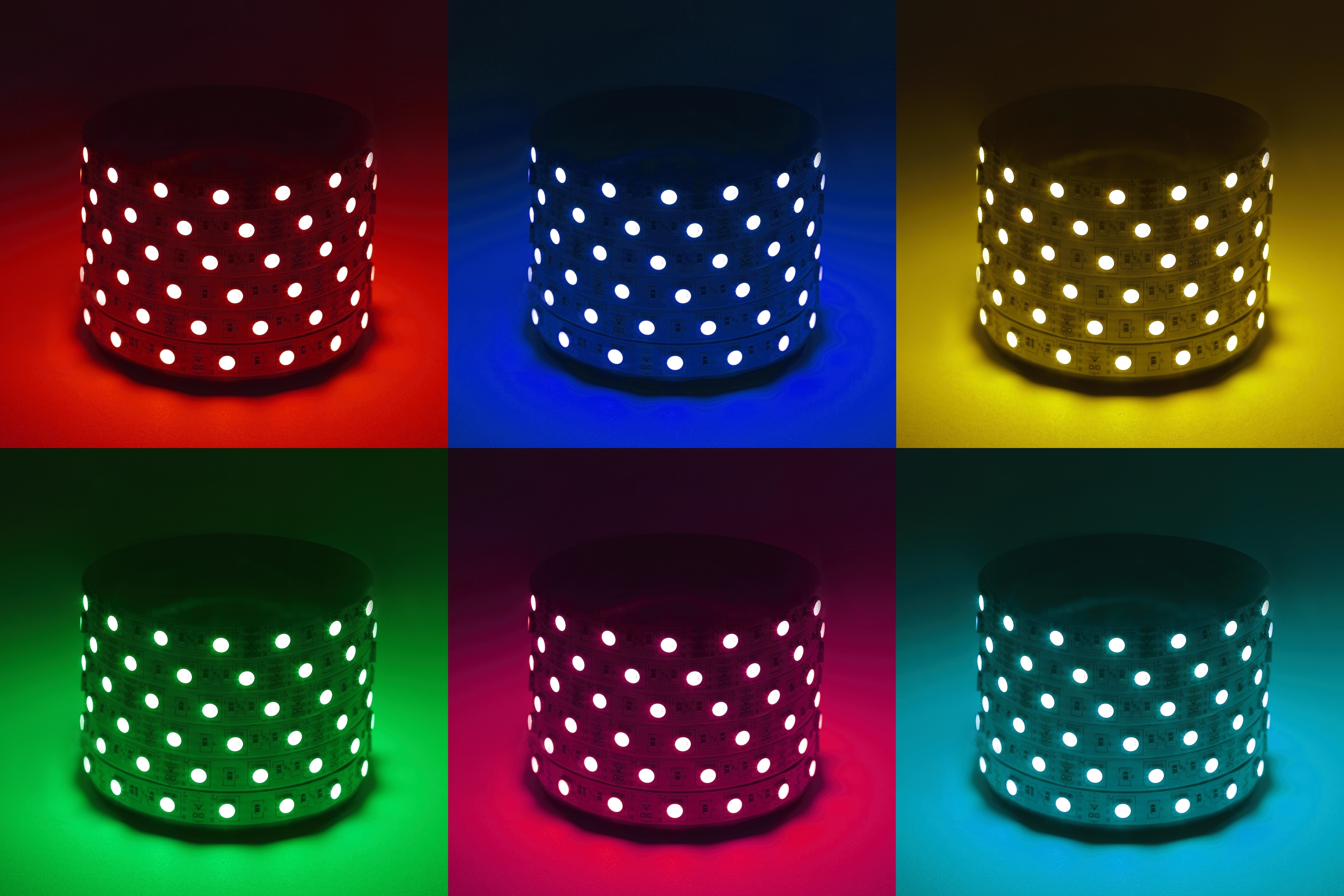 Светодиодная лента ЭРА LS5050-14,4-60-12-RGB-IP20-1 year-50m многоцветная 1 год