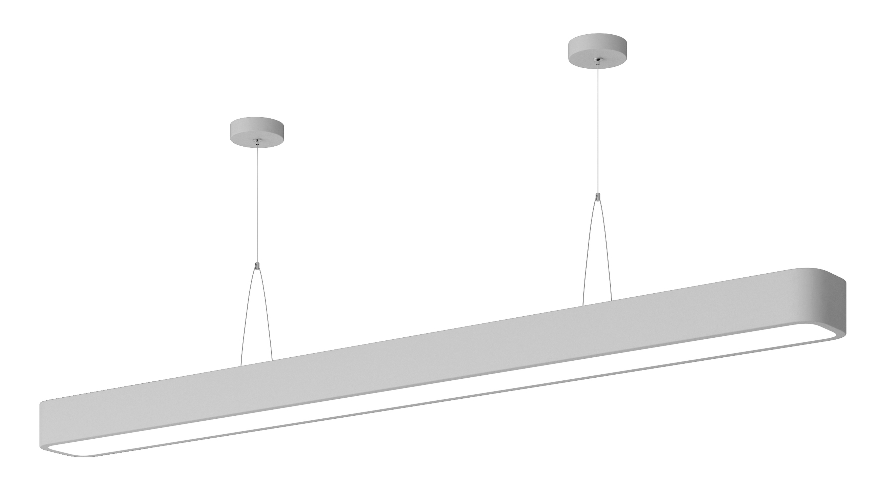 Светильник LED ЭРА Geometria SPO-113-W-40K-036 Block 36Вт 4000К 3000Лм IP40 1200*100*50 белый подвесной драйвер внутри