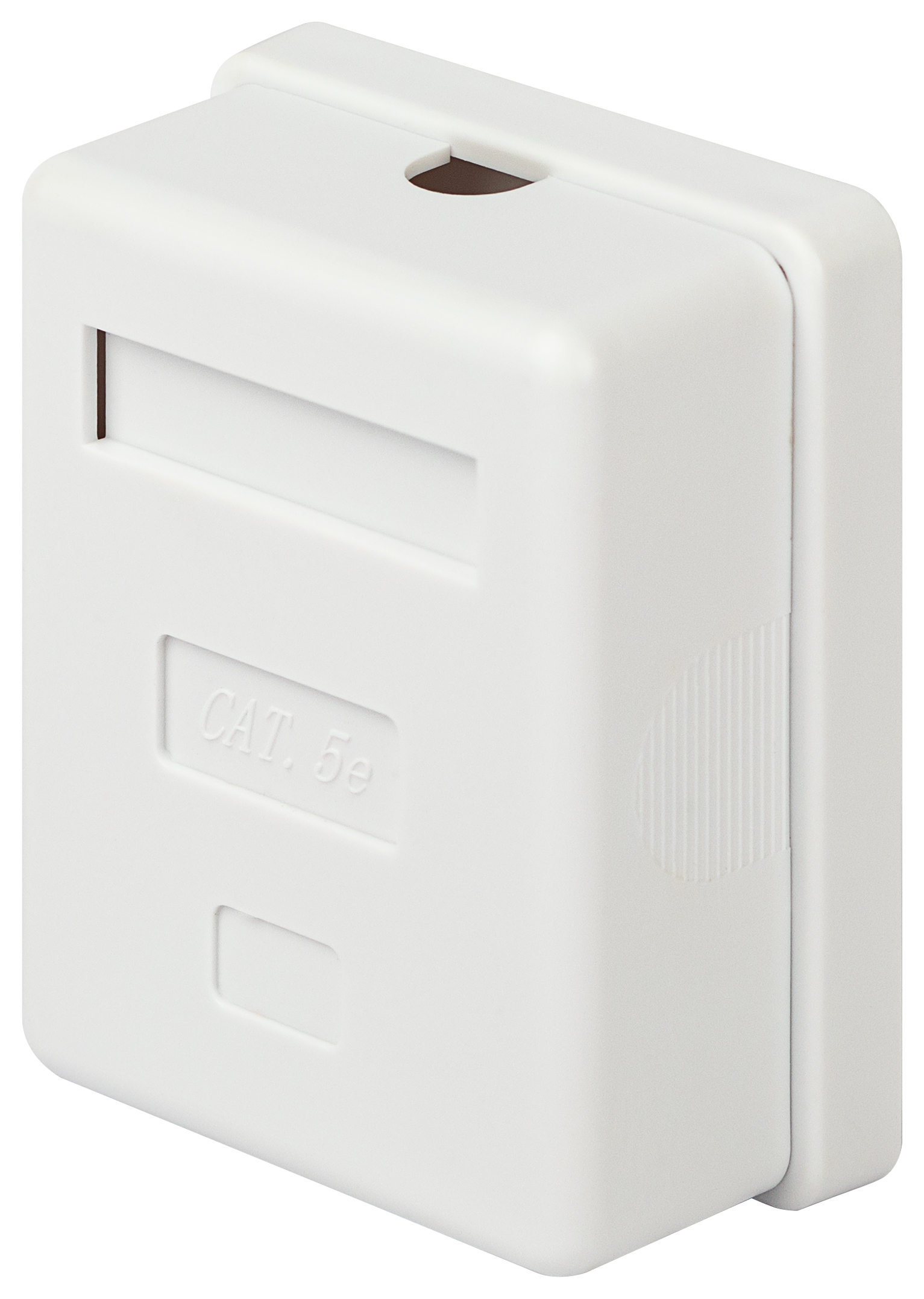 Розетка компьютерная RJ-45 ЭРА RJ01UN-1 категория 5е неэкранированная 1-порт