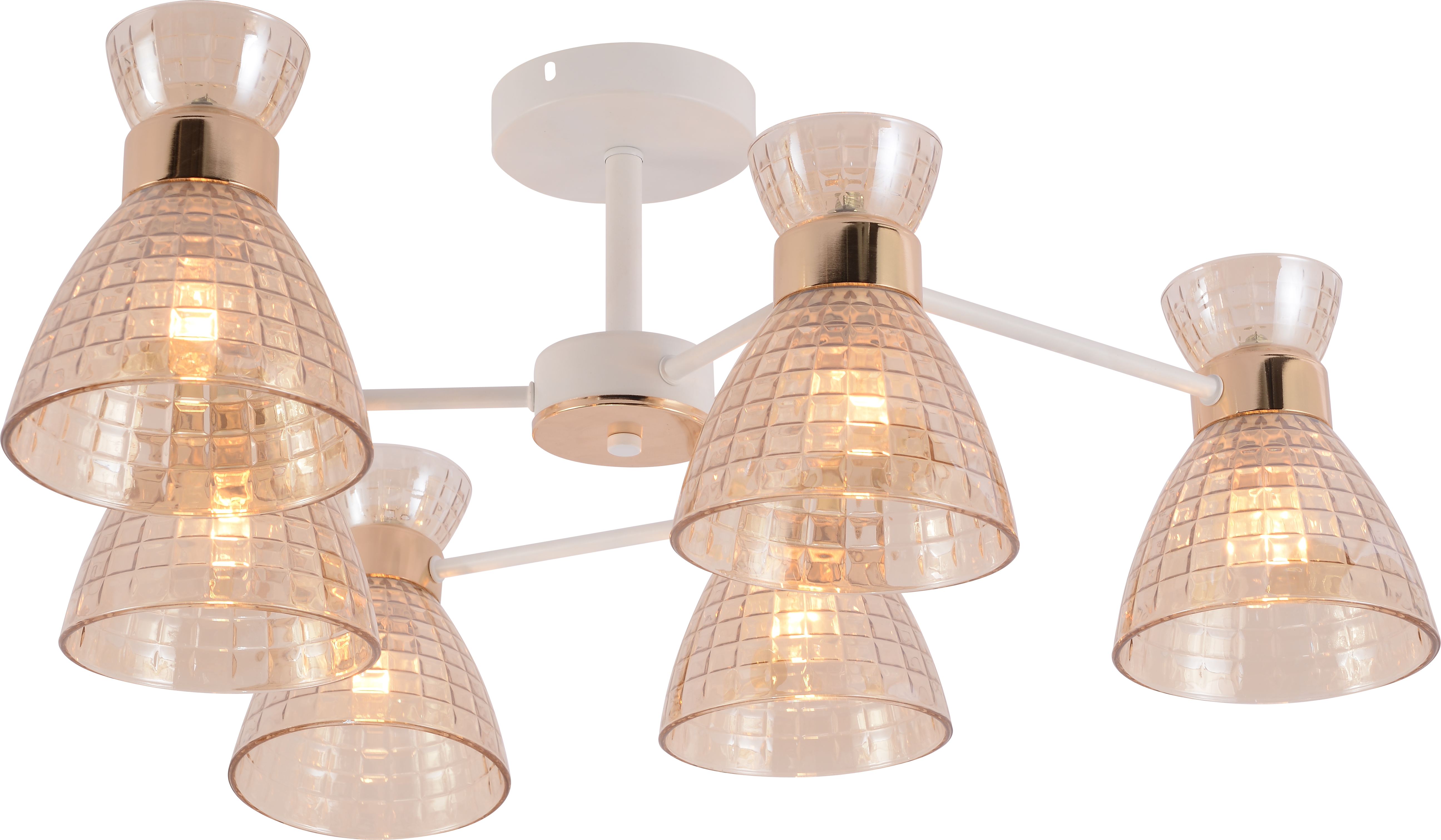 Люстра Rivoli Frances 9182-306 6хЕ27 60 Вт модерн