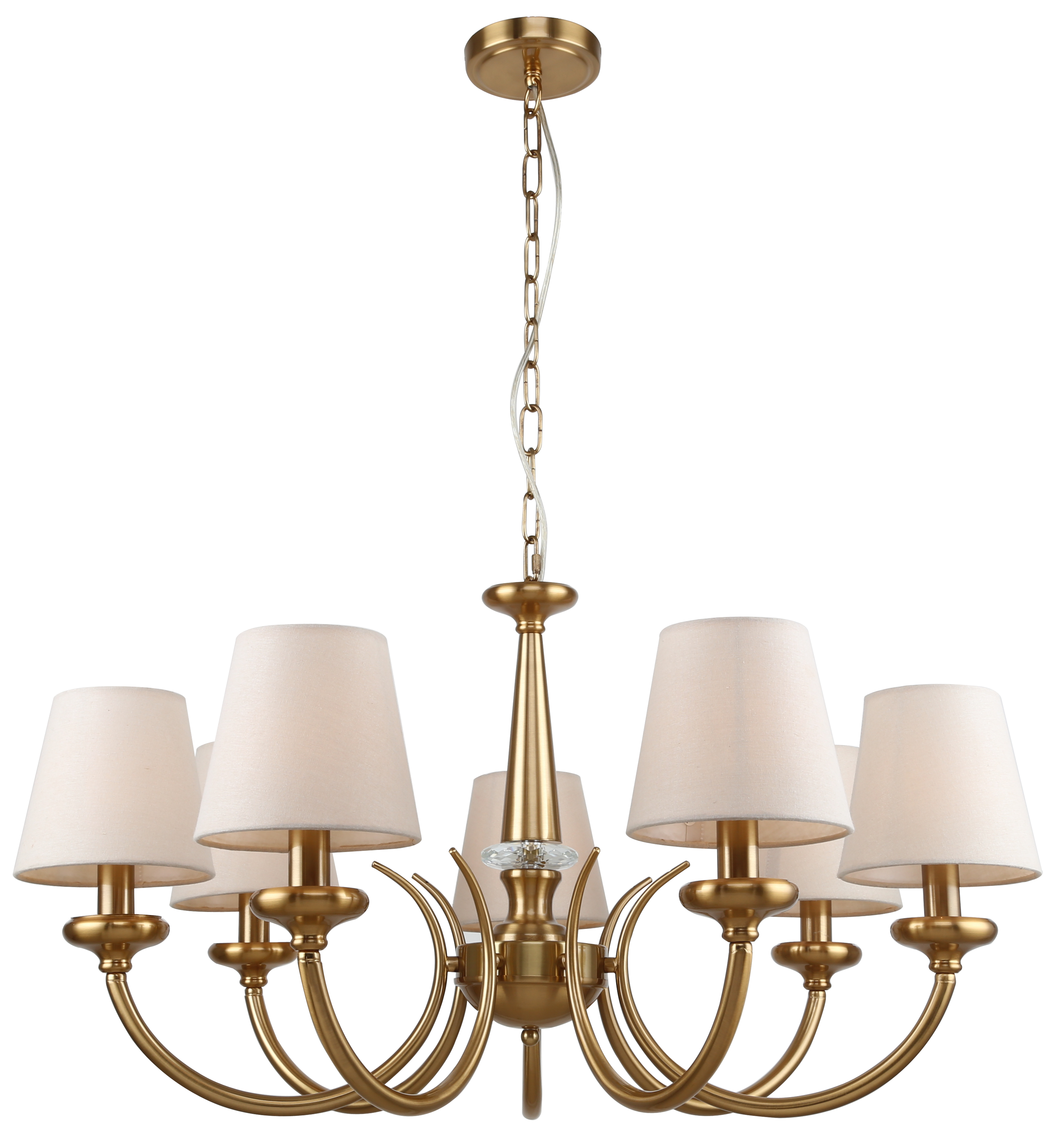 Люстра Rivoli Carissa 2073-307 7 х Е14 40 Вт классика