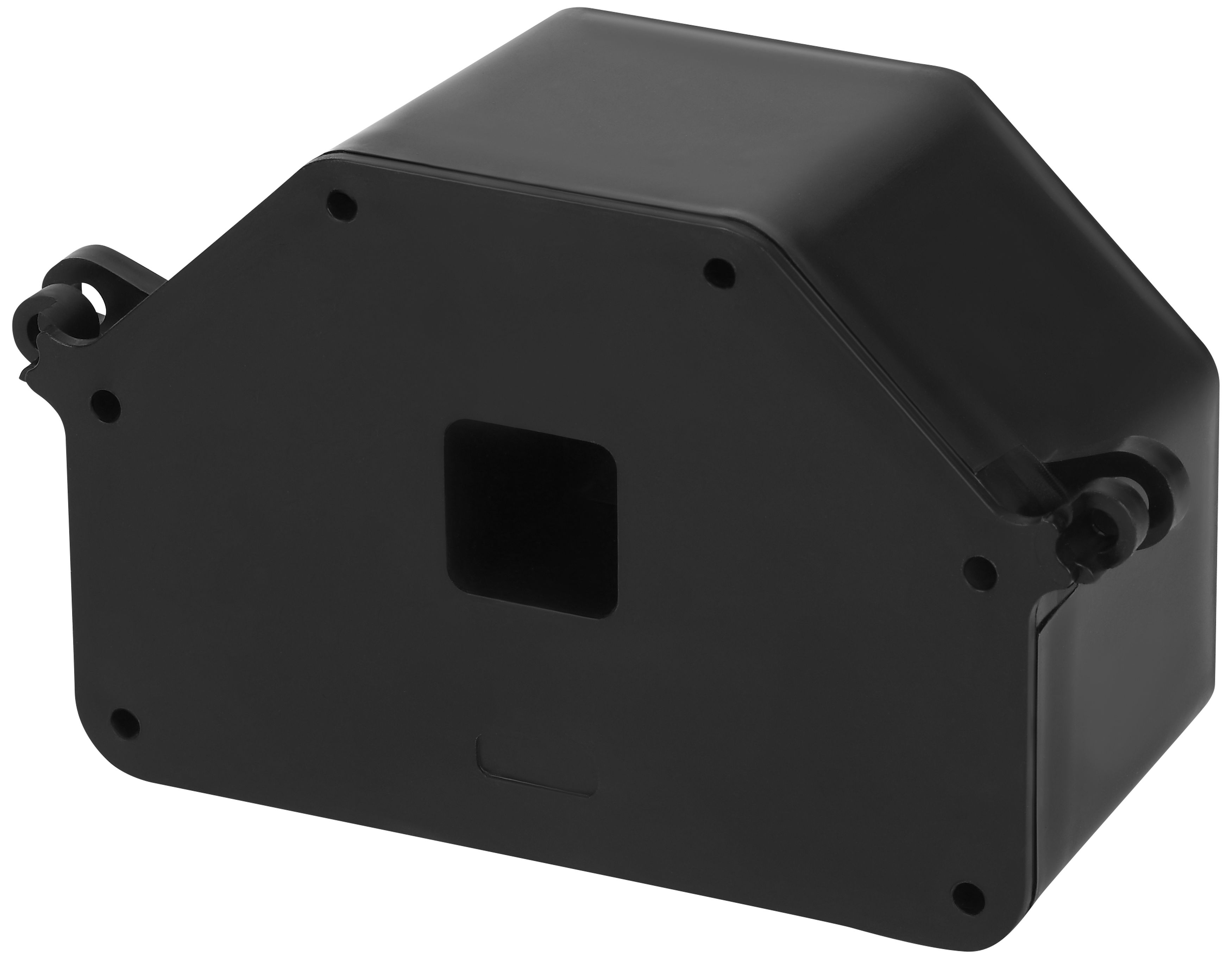 Коробка ответвительная ЭРА KRM-132-88-62 черная 132х88х62мм Л251 У3 для монолитного строительства IP44
