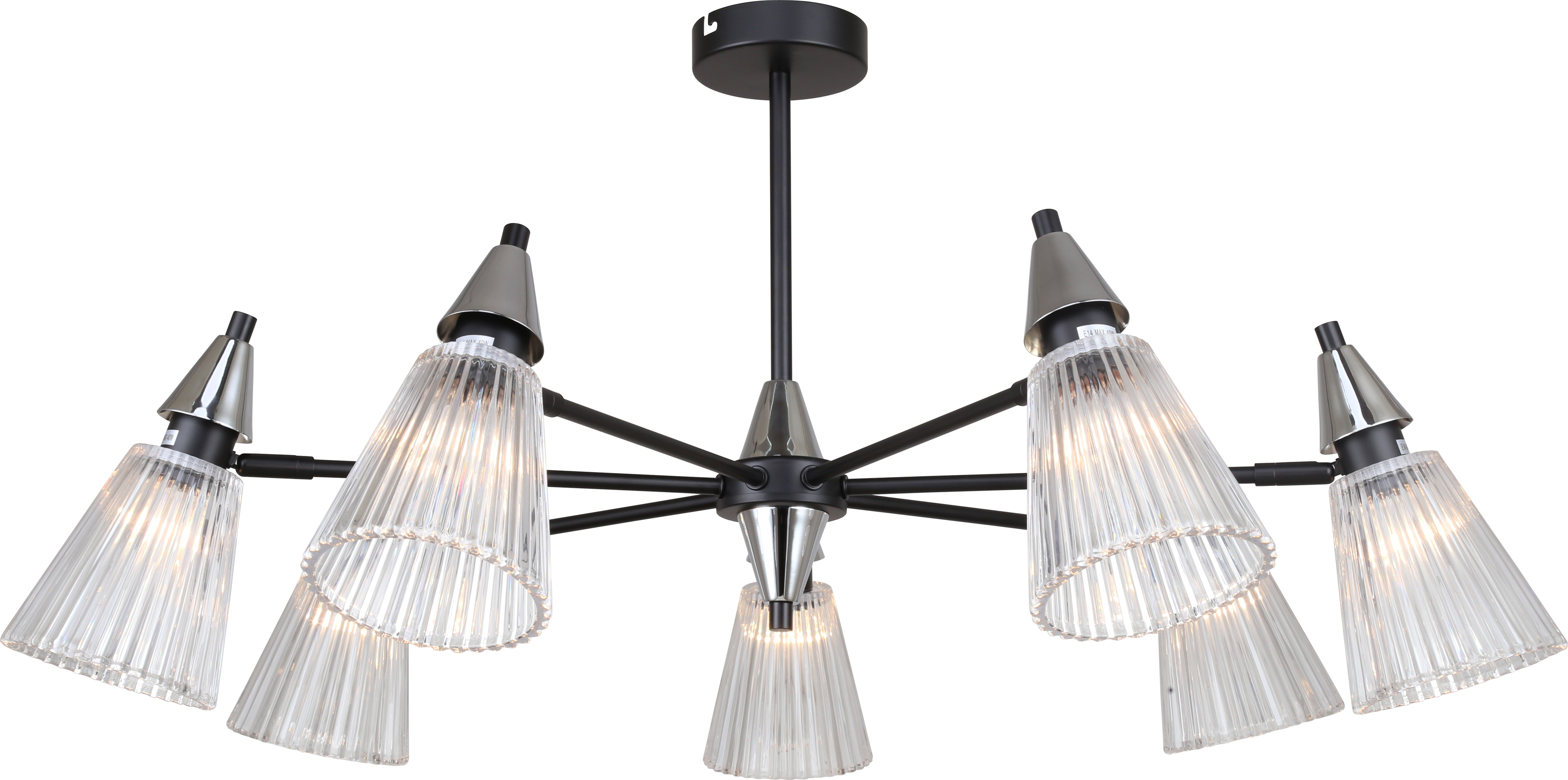Люстра Rivoli Briana 3179-208 7 х Е14 40 Вт модерн