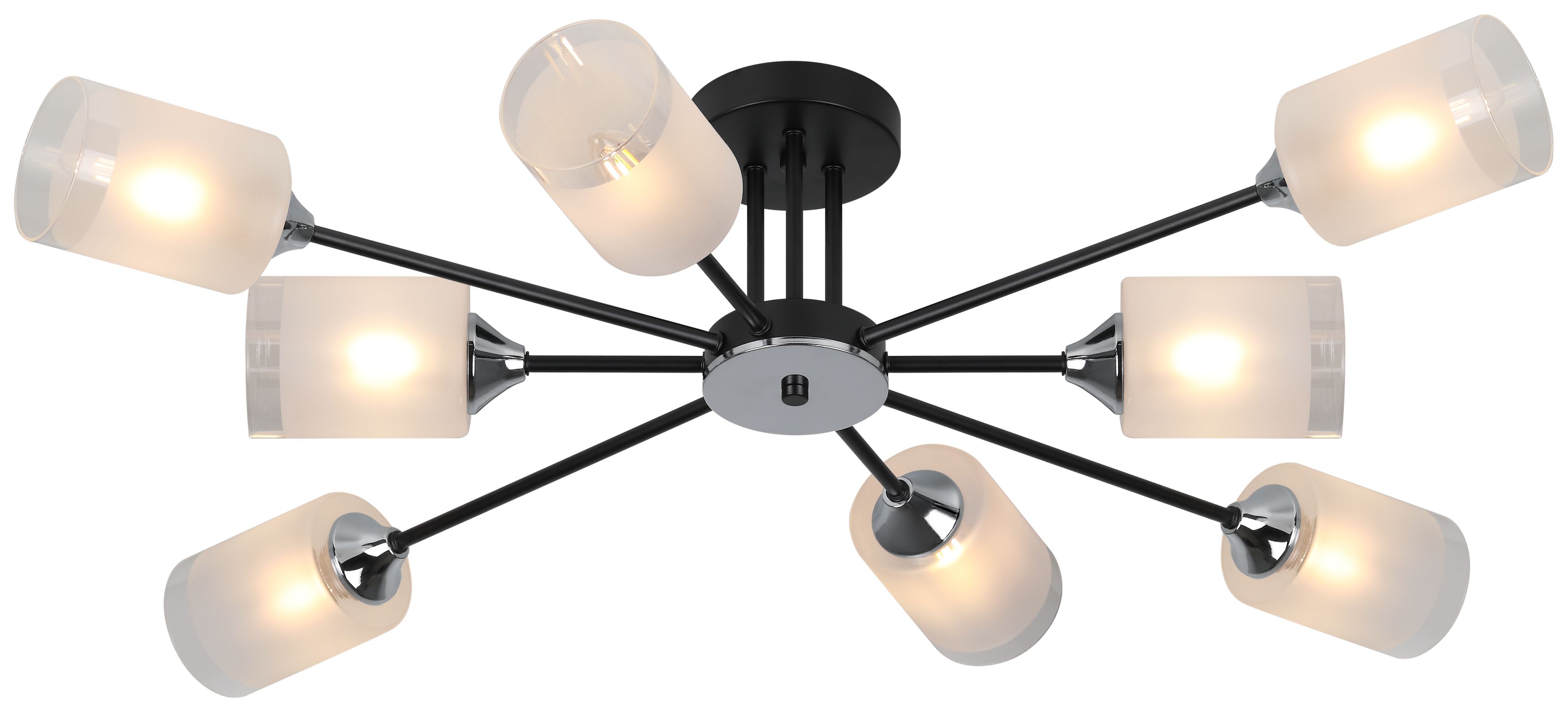 Люстра Rivoli Jocelyn 9191-308 8хЕ27 60 Вт модерн
