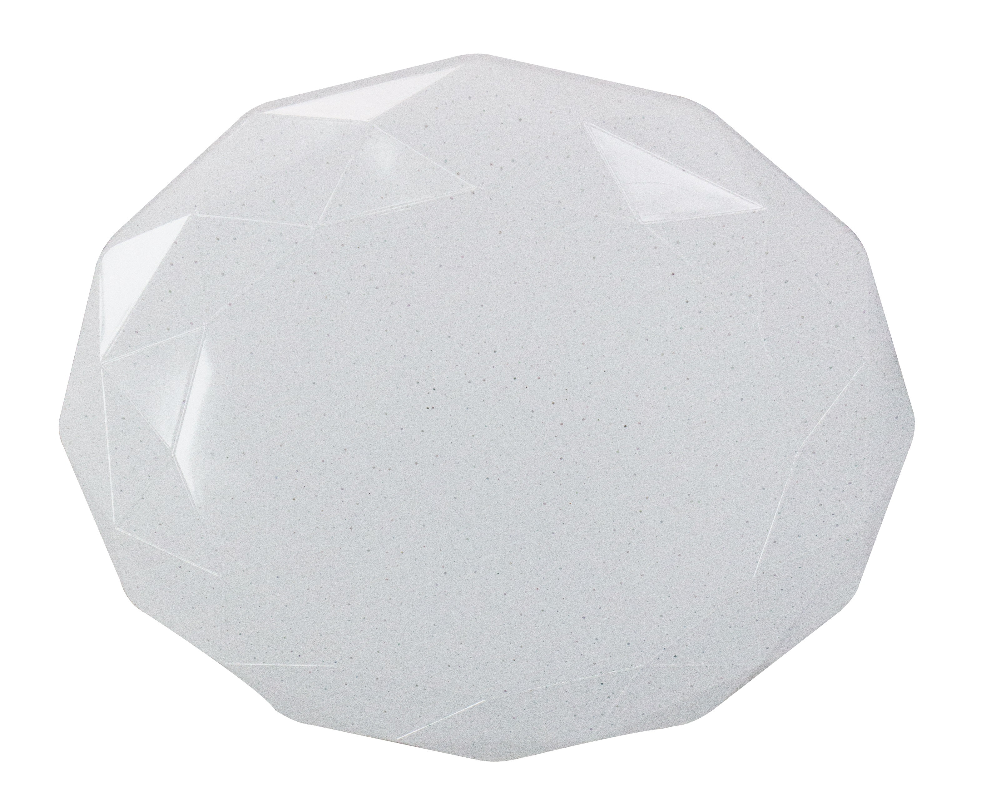Светильник потолочный светодиодный ЭРА Классик без ДУ SPB-6 WH 24W-6,5K Slim Sparkle