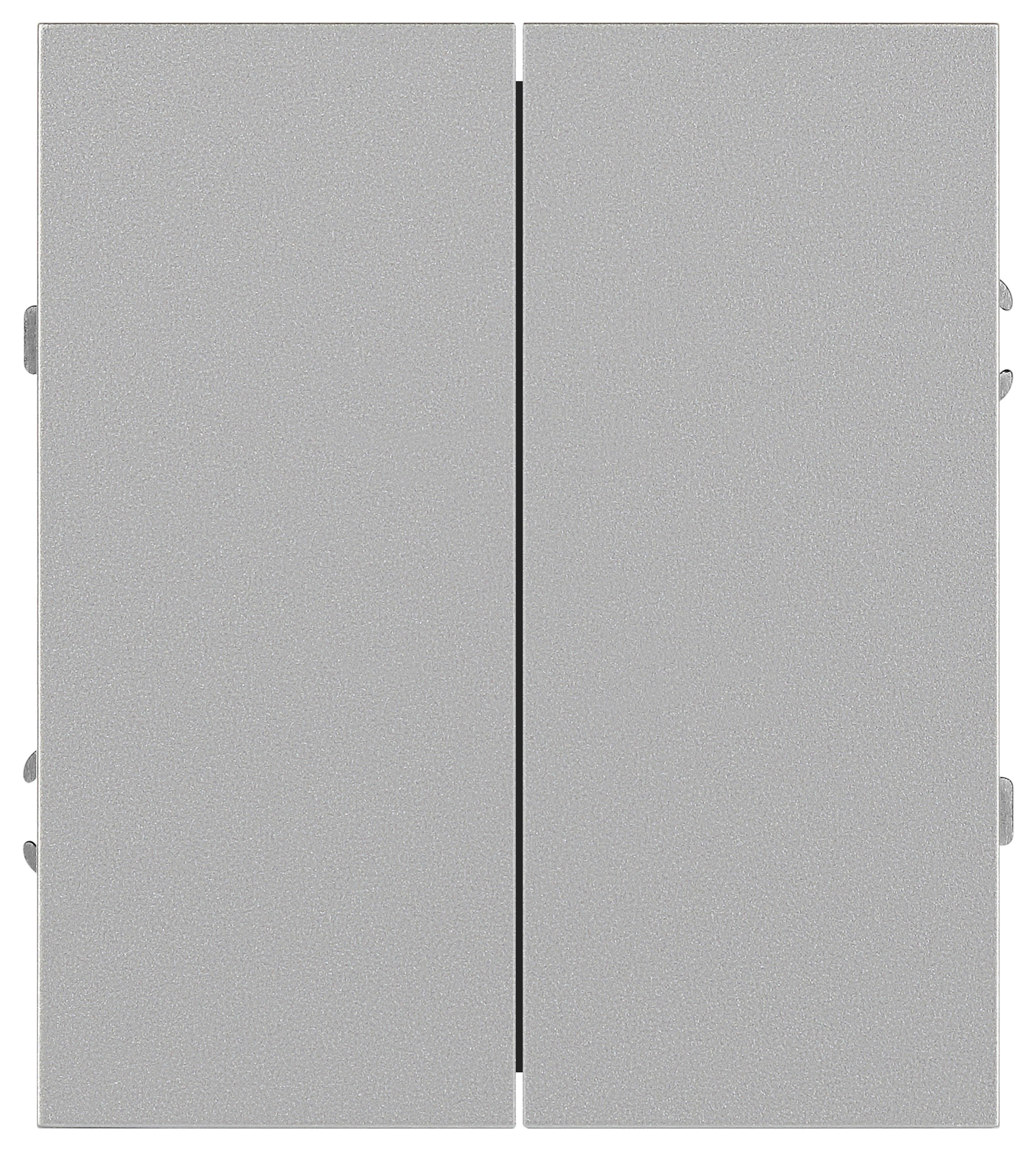 Переключатель ЭРА Arktik 16-1106-03 двойной 10АХ-250В алюминий