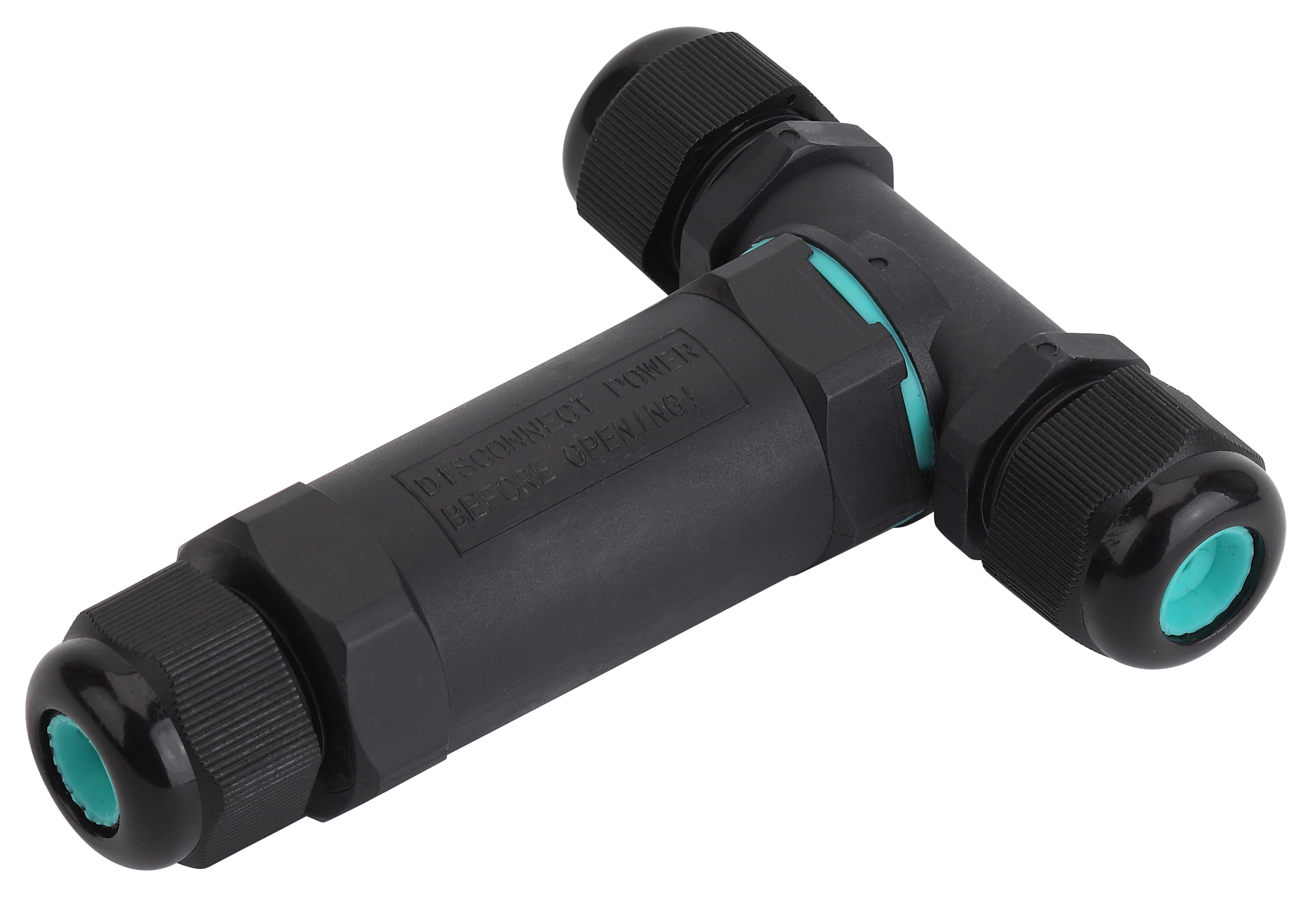 Коннектор ЭРА NO-224-20 кабельный T-образный IP68 3-Pin