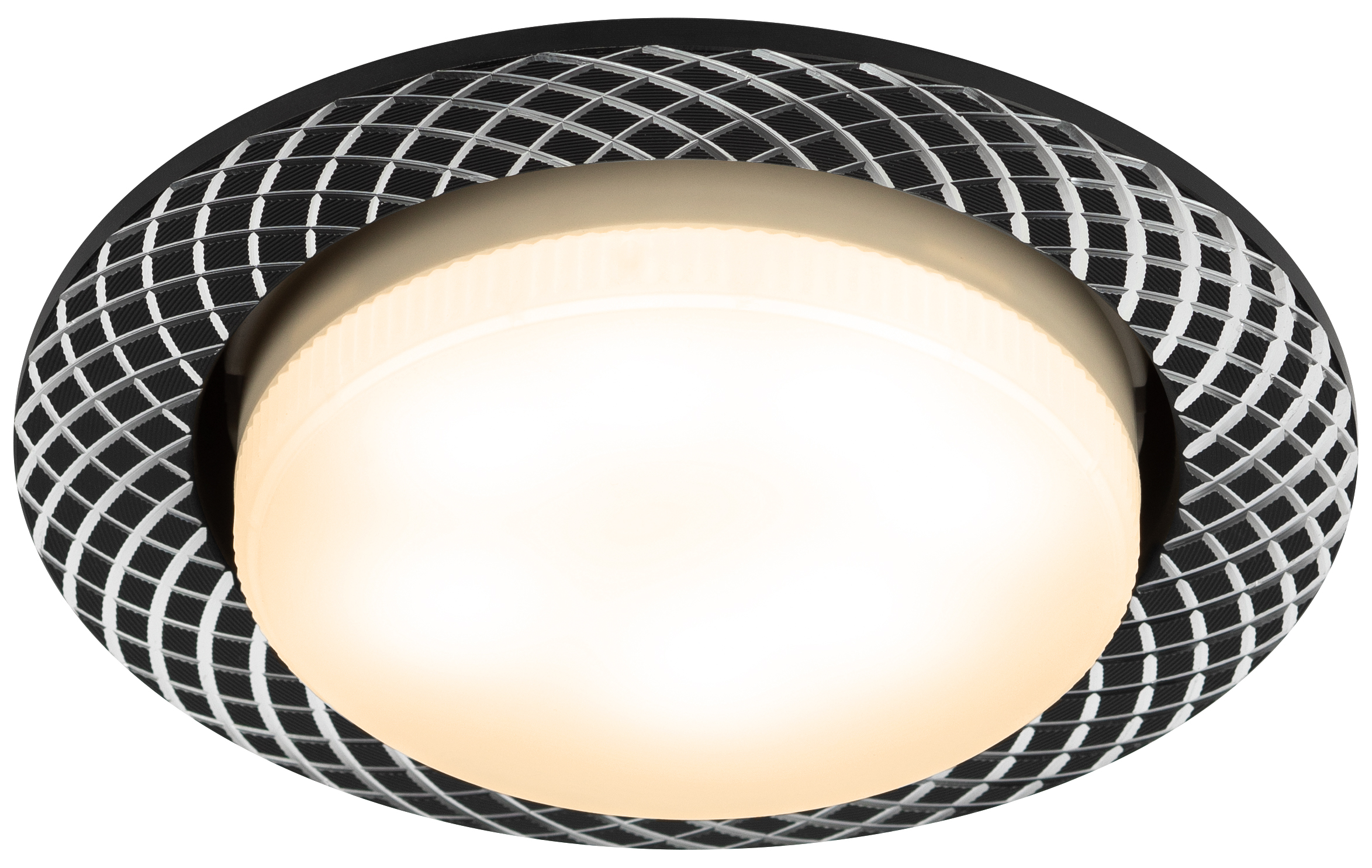 KL76 AL/BK /1 Светильник ЭРА под лампу Gx53,220V, 13W, черный (50/1000)
