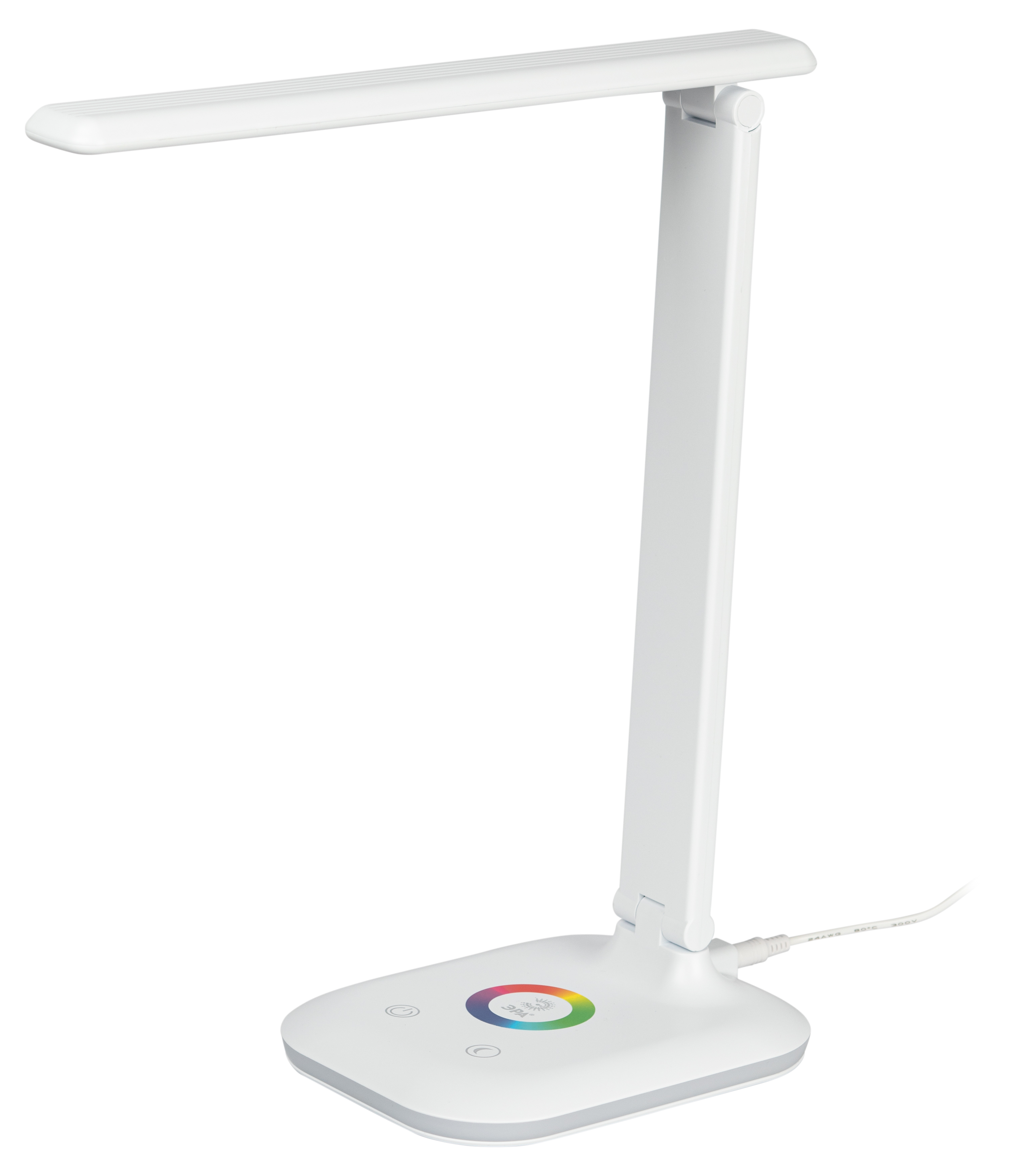 Настольный светильник ЭРА NLED-502-11W-W светодиодный с RGB ночником белый