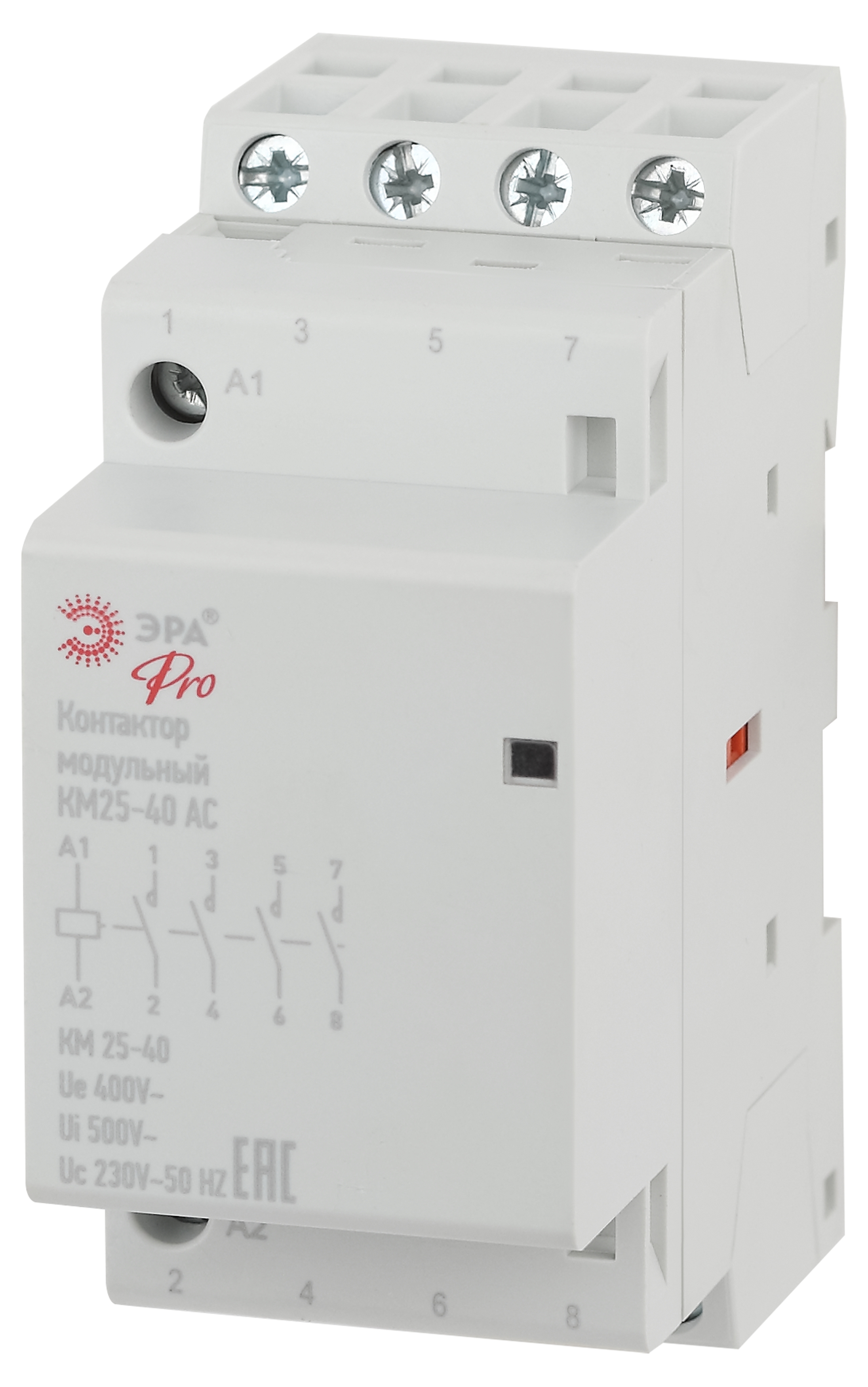 Контактор модульный ЭРА PRO NO-902-298 КМ20-40 AC
