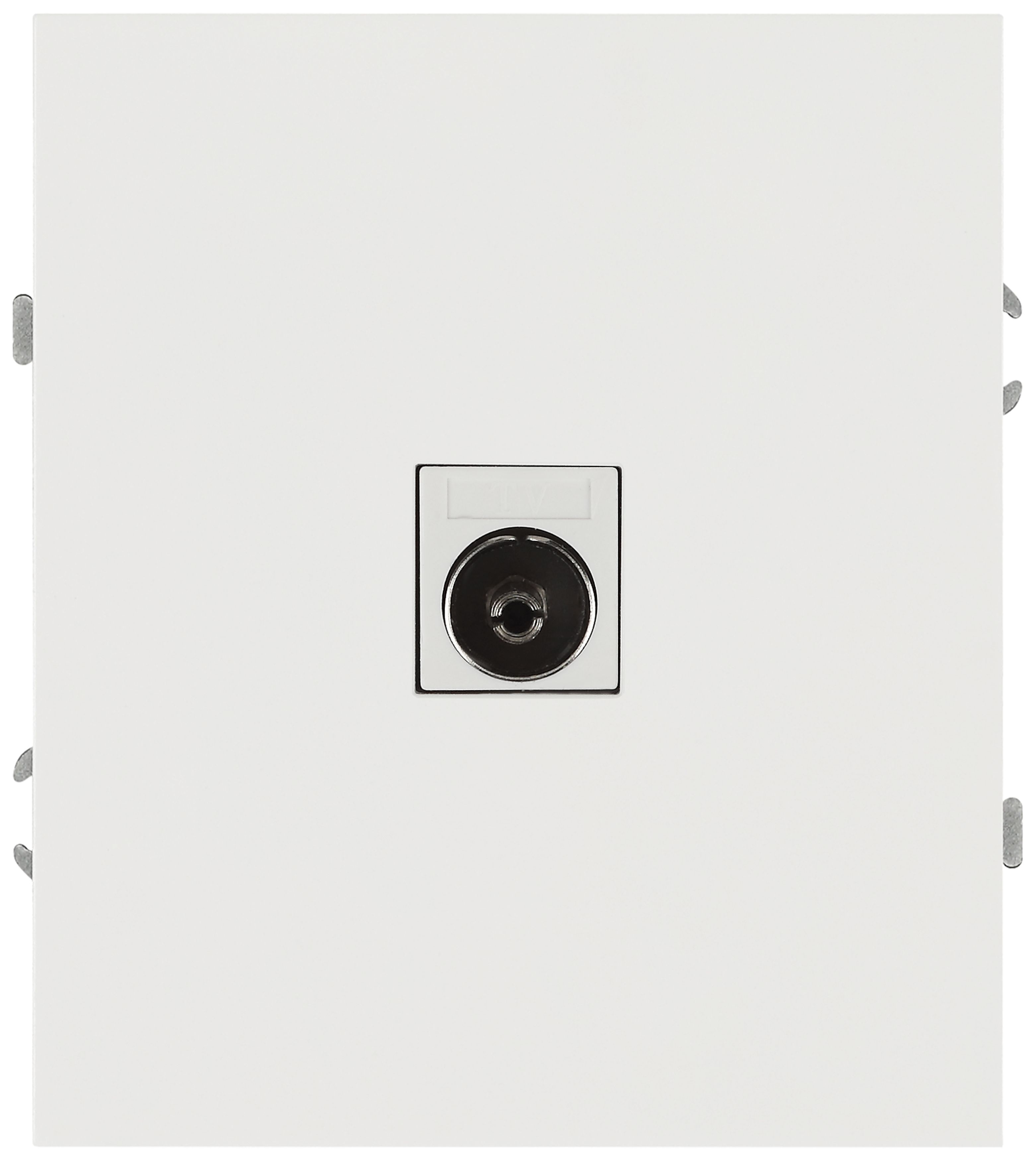 Розетка ЭРА Arktik 16-3101-08 TV одиночная белый матовый