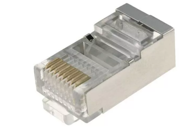 Джек RJ-45 ЭРА RJF-1 8P8C CAT 5e экранированный упаковка 100 шт