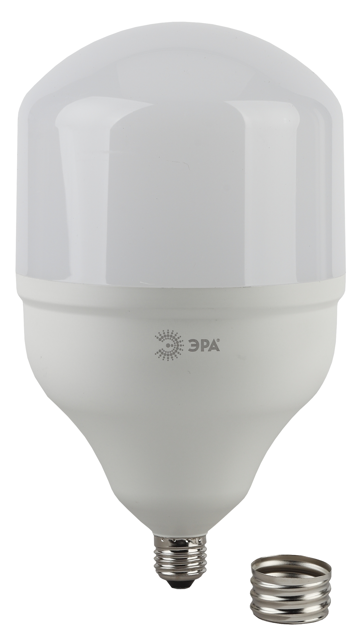 Лампа светодиодная POWER ЭРА STD LED T160-65W-4000-E27/E40 65Вт колокол нейтральный белый свет Е27/Е40
