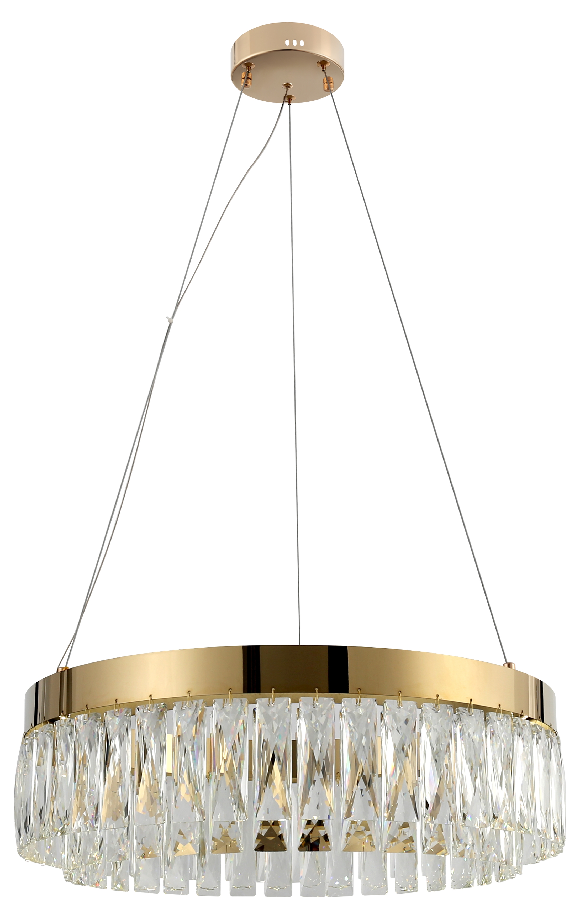 Люстра Rivoli Mary 6129-101 cветодиодная LED 28 Вт 3000 К хрусталь