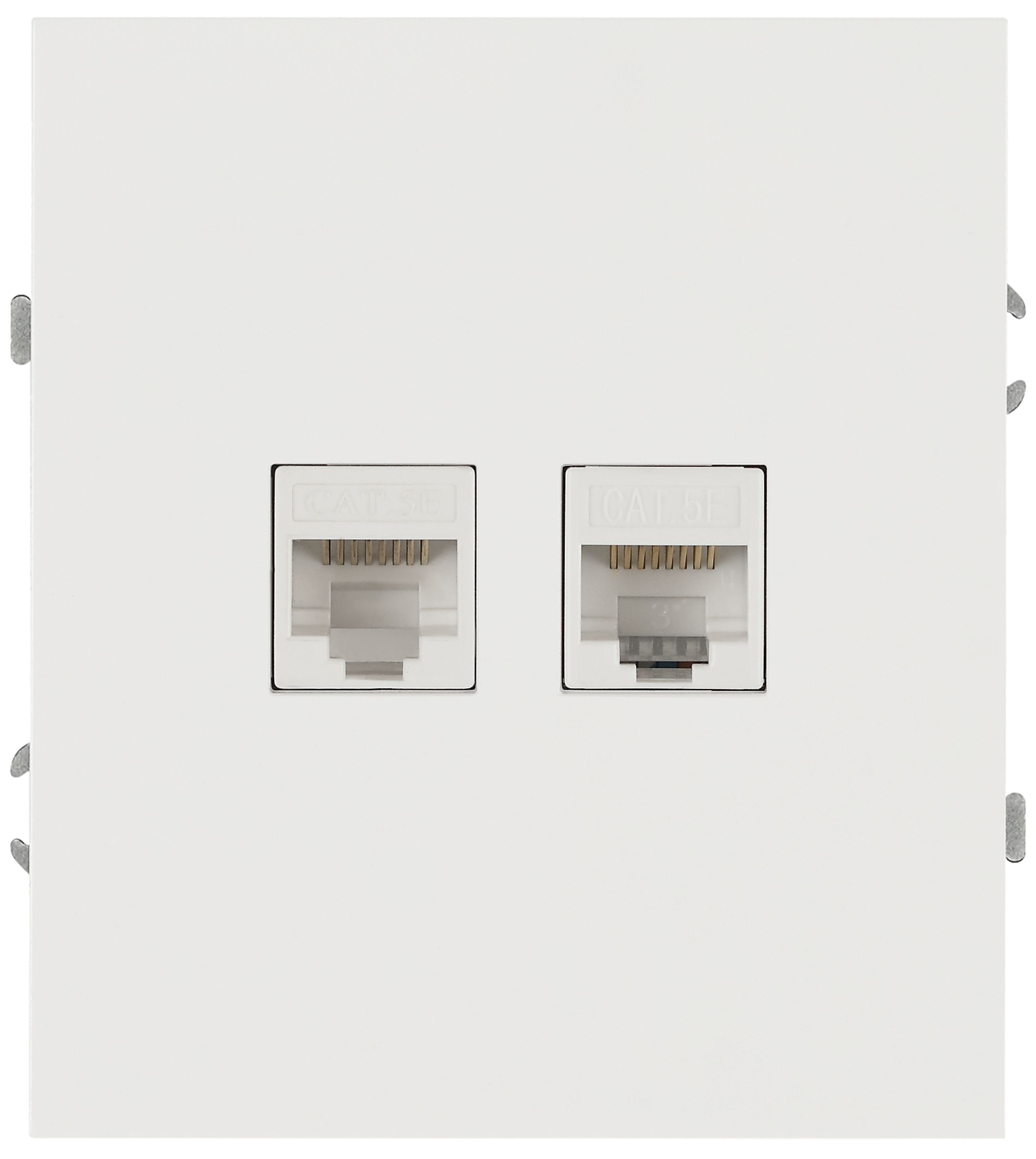 Розетка ЭРА Arktik 16-3108-08 информационная двойная 2XRJ45 белый матовый