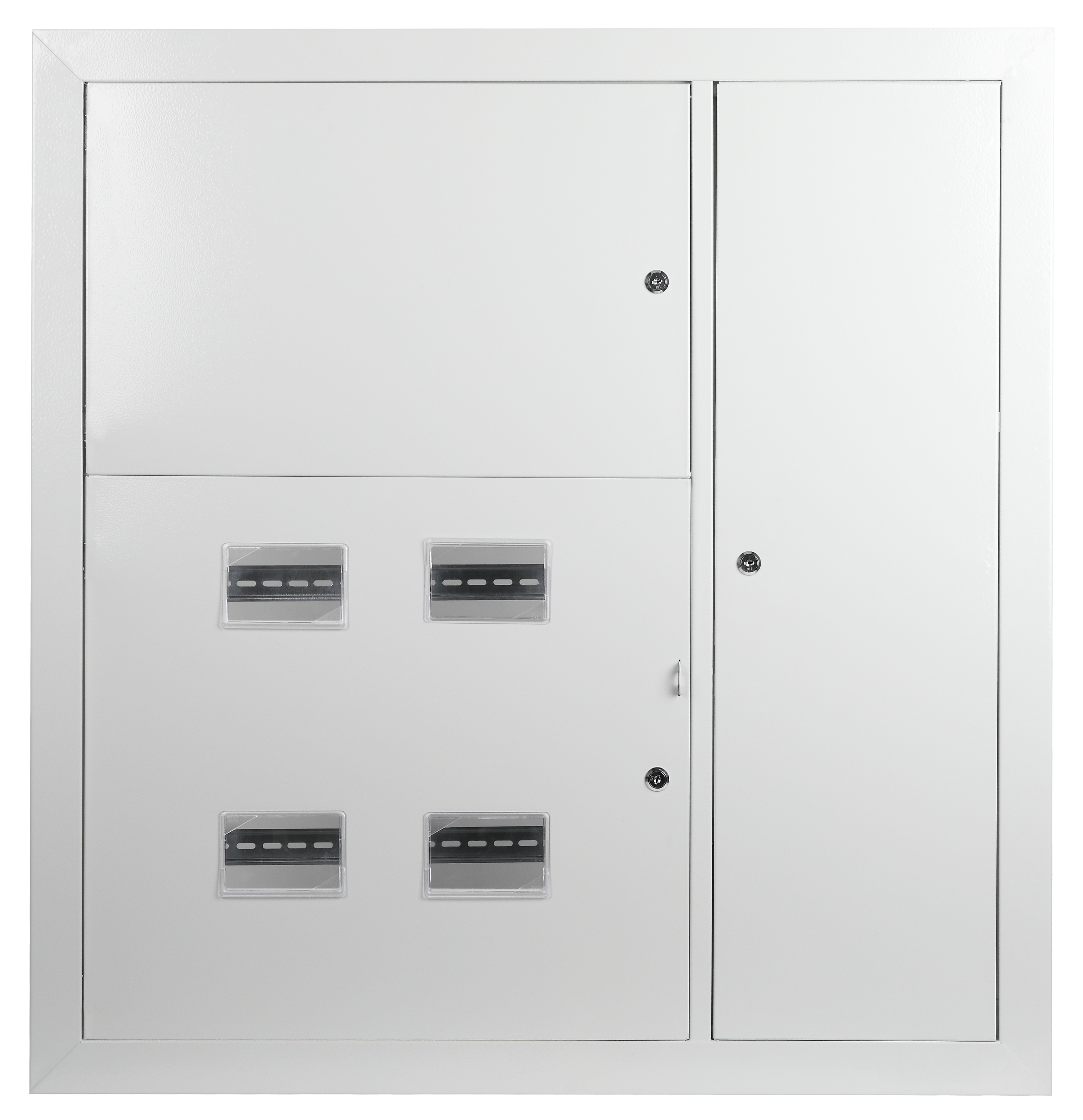 Корпус металлический встраиваемый ЭРА SIMPLE ЩЭ-4 (1000х960х140) 4-х квартирный IP31 УХЛ3 серый