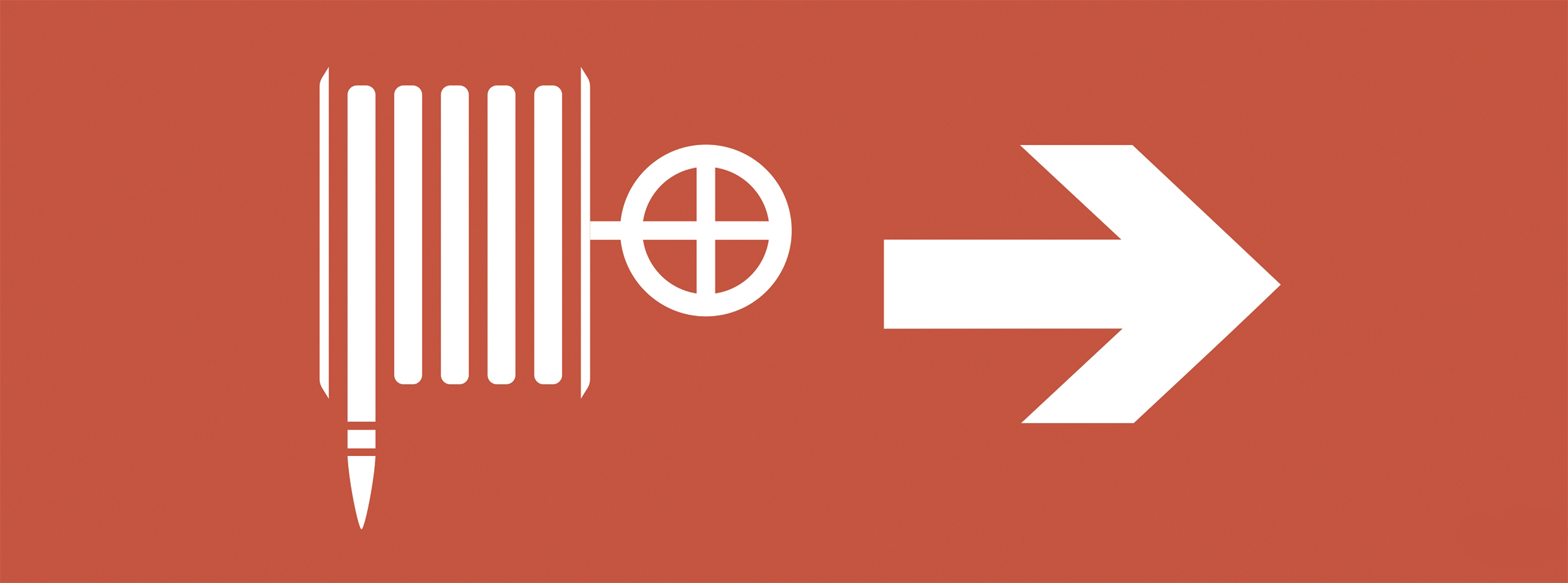 Самоклеящаяся этикетка ЭРА INFO-SSA-107 330х120мм Пожарный кран/стрелка направо SSA-101/DPA-301