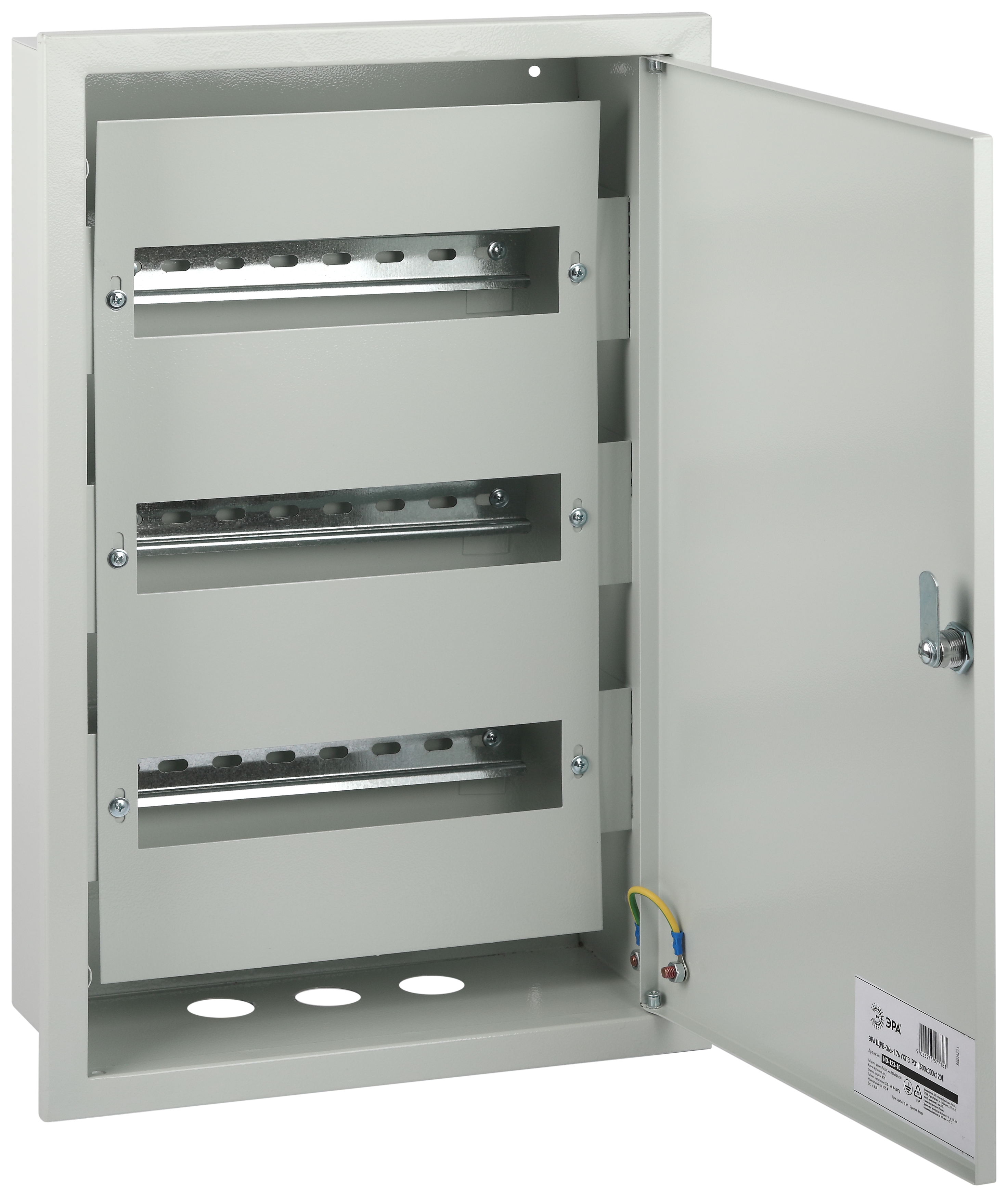 Корпус металлический встраиваемый ЭРА ЩРВ-36 (500х300х120) IP31 УХЛЗ серый