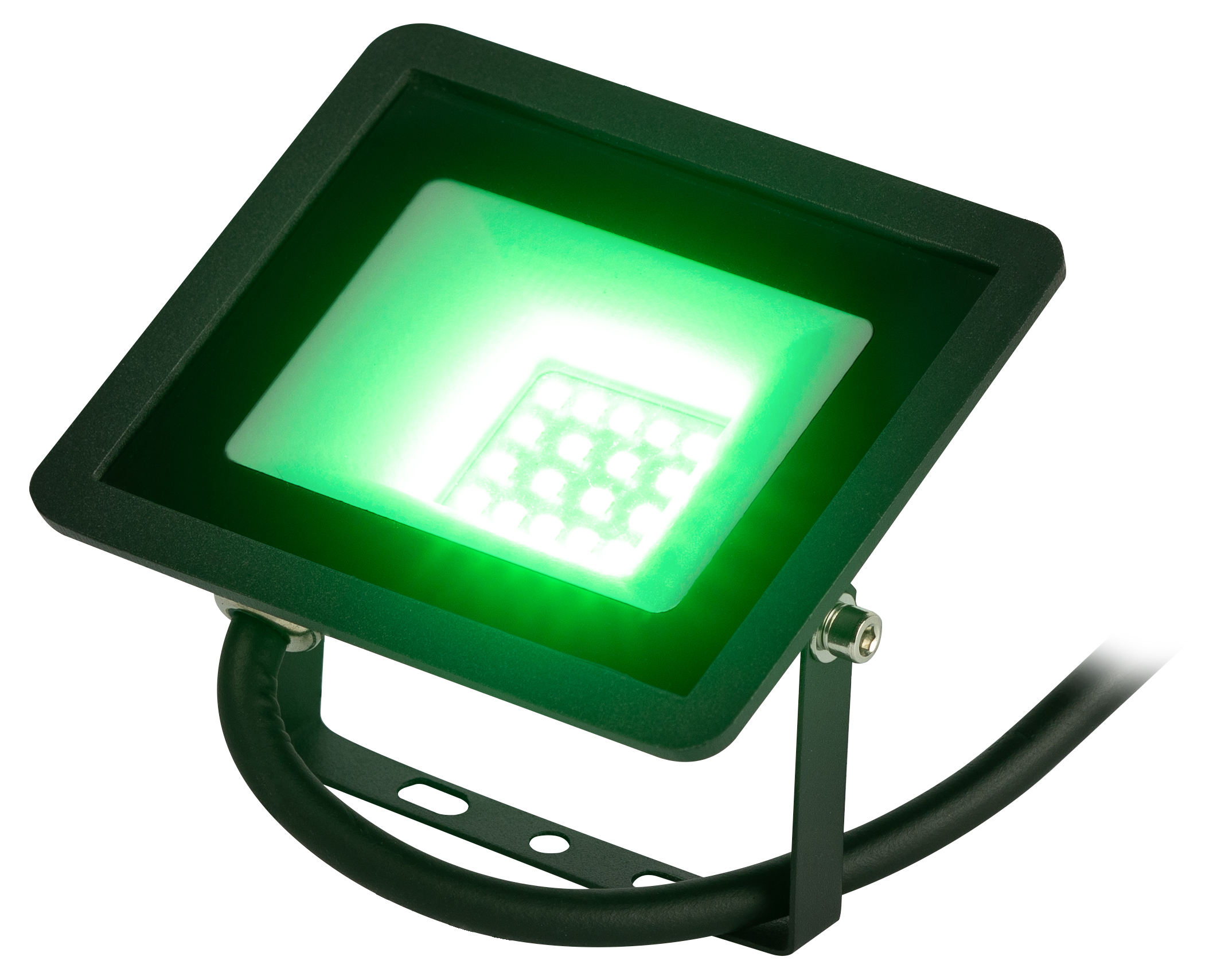 Прожектор светодиодный уличный ЭРА LPR-025-GREEN-020 20Вт зеленое свечение IP65 гарантия 2 года