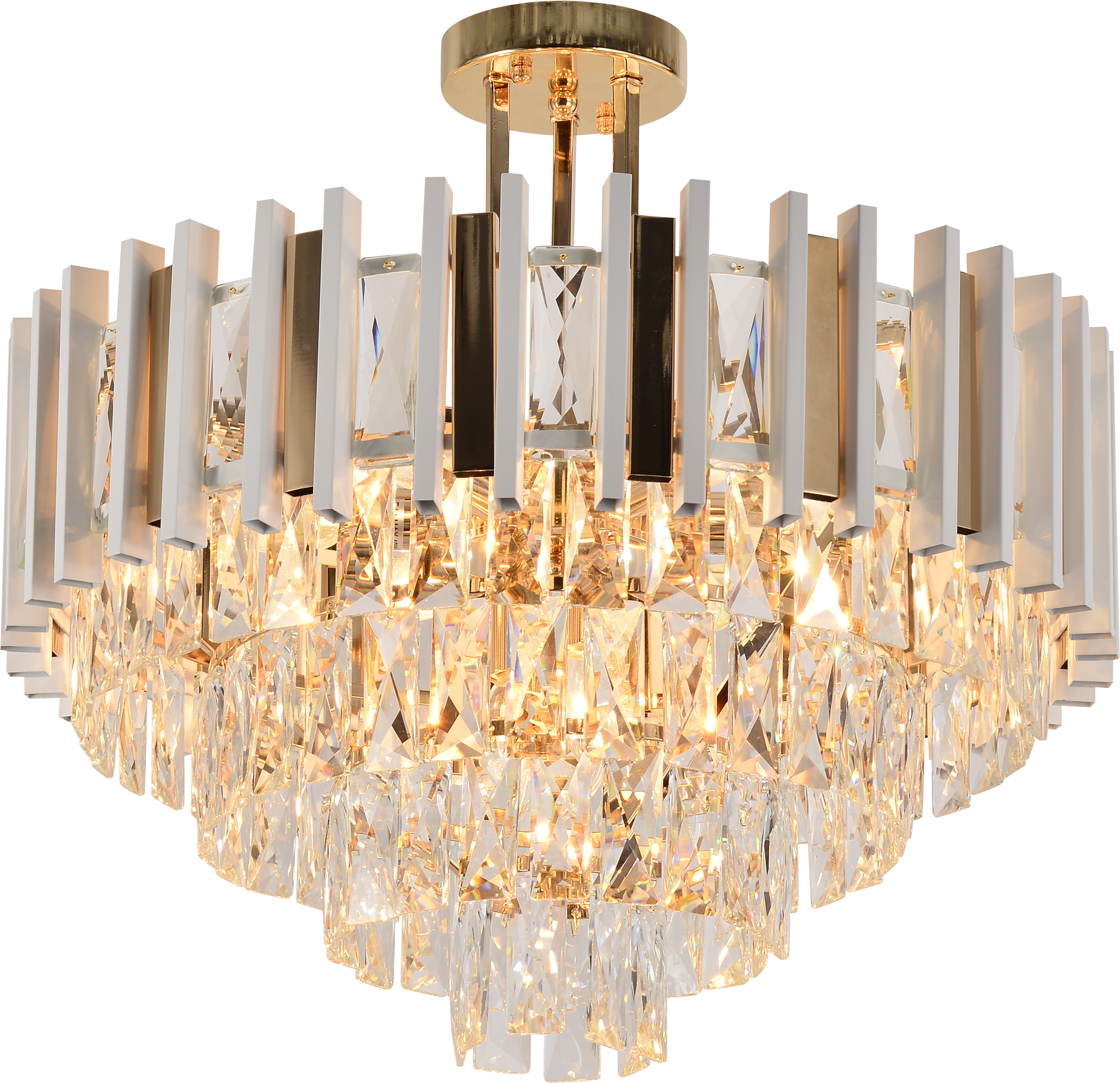 Люстра Rivoli Nicole 1041-308 8 х Е14 40 Вт хрусталь