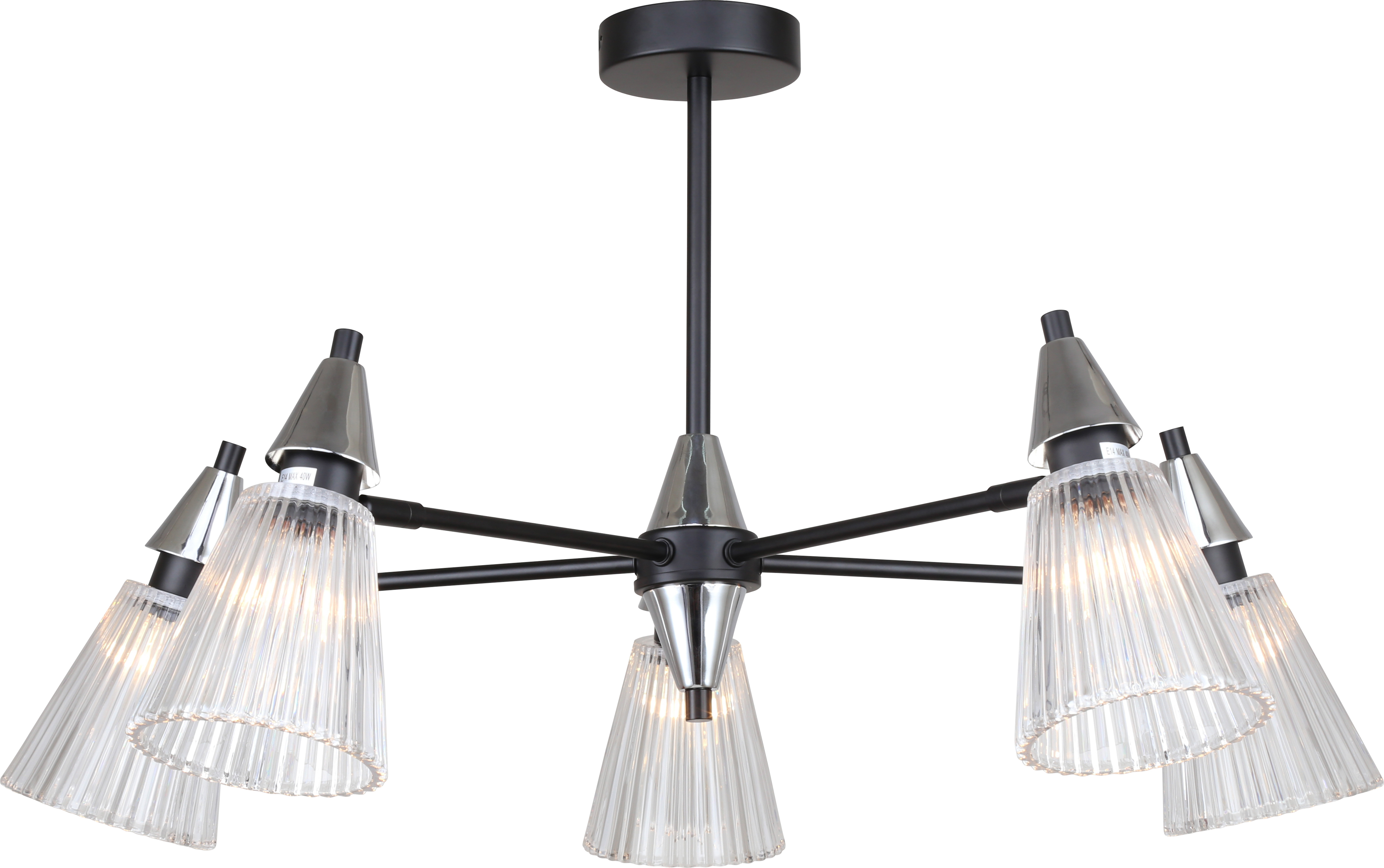 Люстра Rivoli Briana 3179-205 5 х Е14 40 Вт модерн