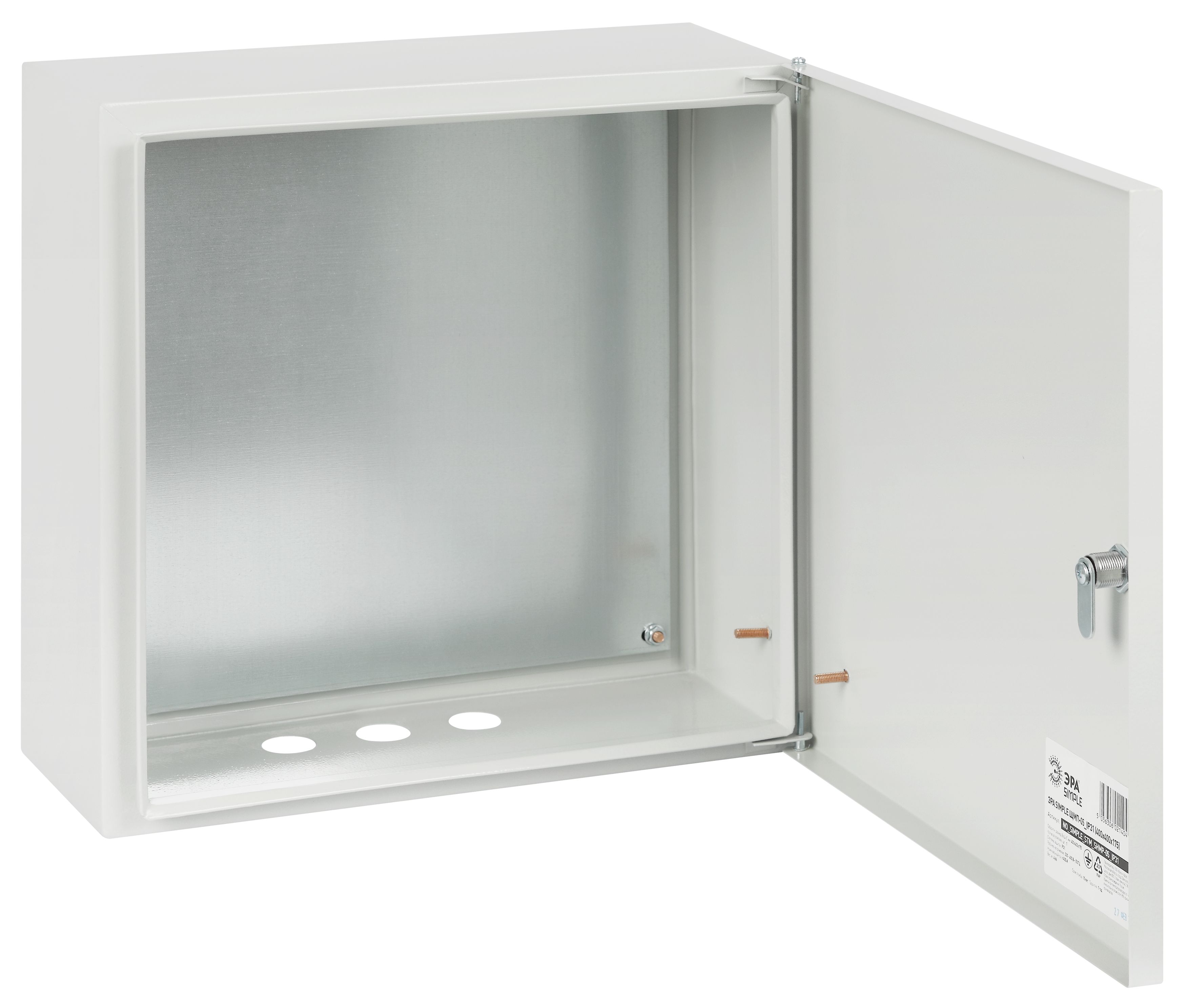 Корпус металлический ЭРА SIMPLE ЩМП-05 (400х400х175) IP31 УХЛ3 серый