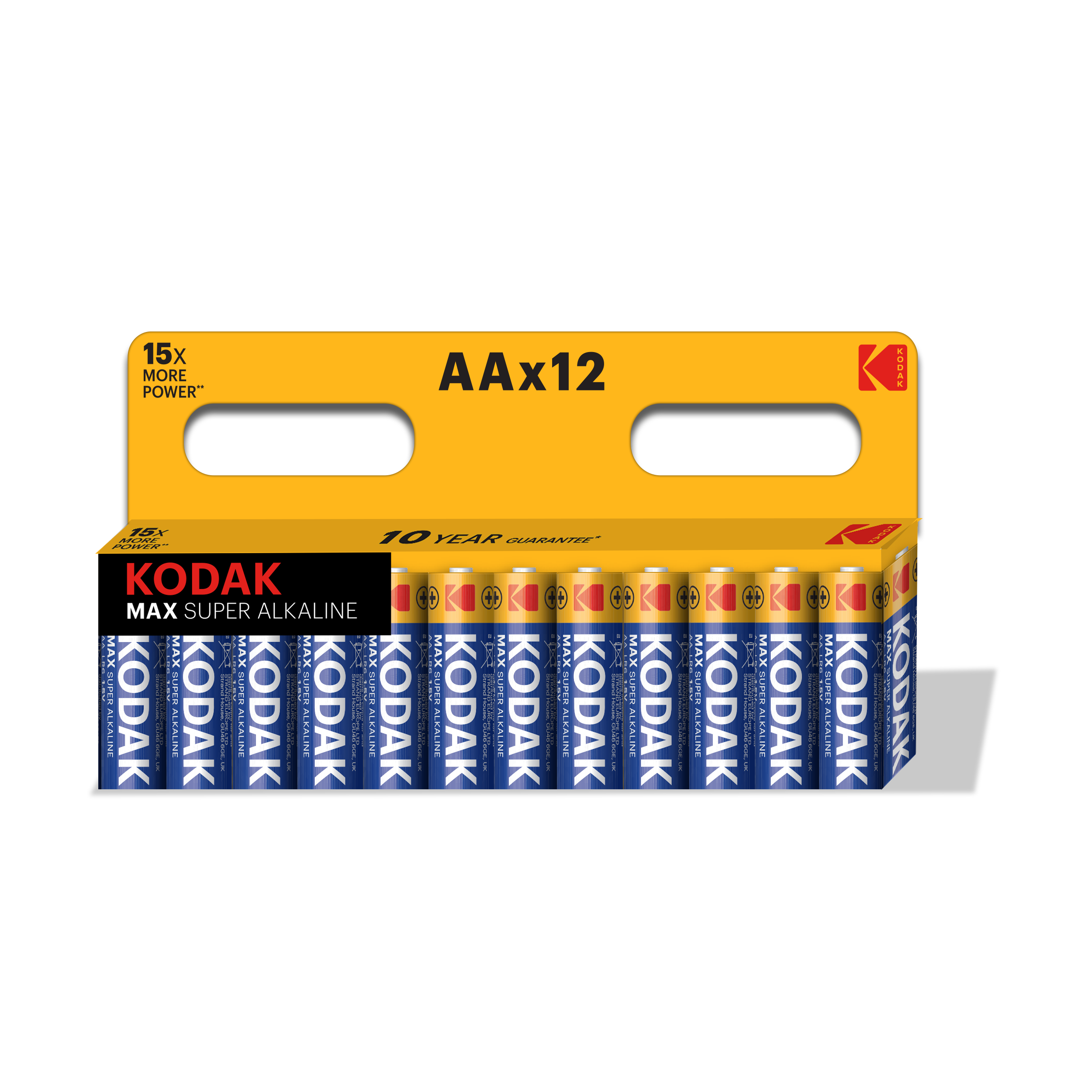 Батарейки Kodak LR6-12BL MAX SUPER Alkaline [KAA-12] (120/720/17280)