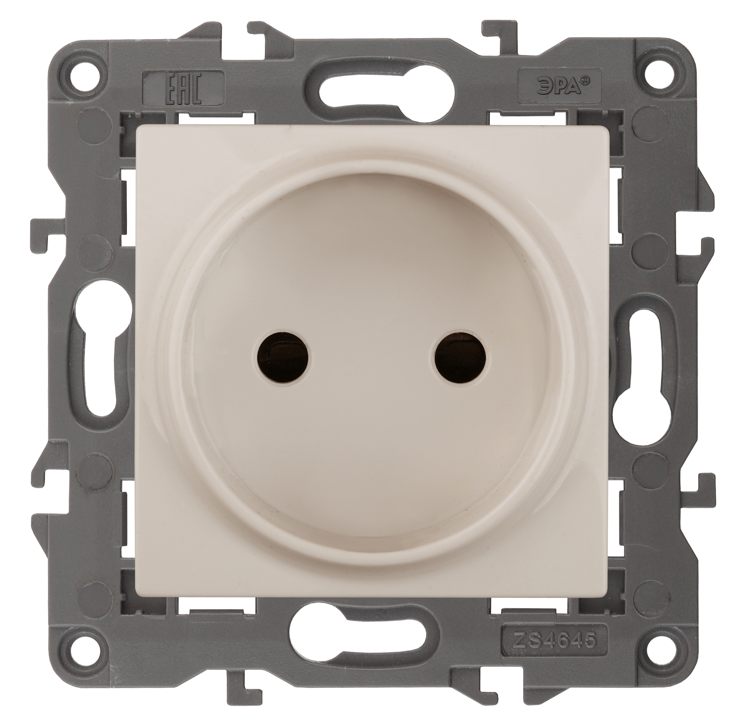 Розетка ЭРА Elegance 14-2105-02 2P 16A-250В IP20 слоновая кость