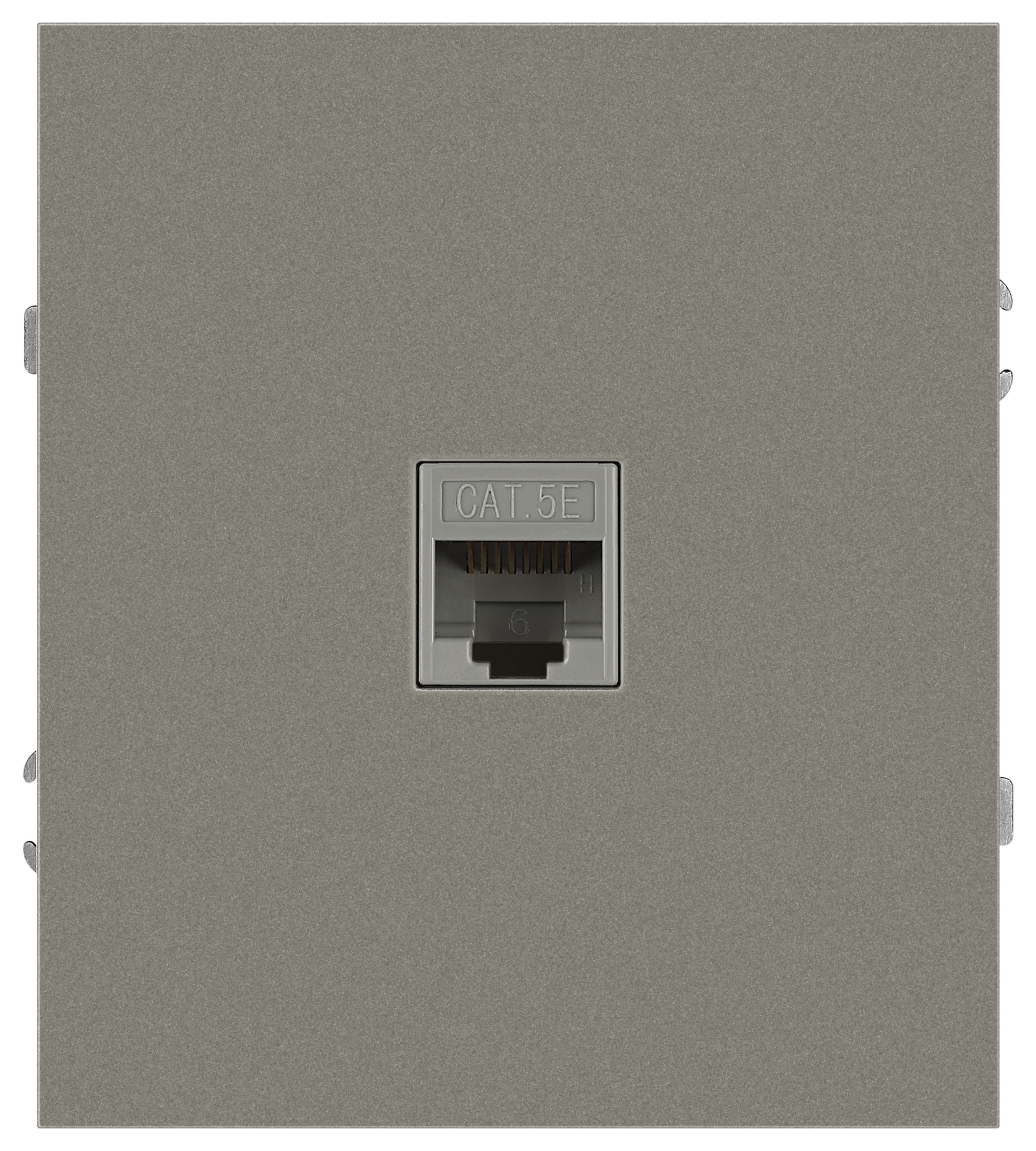 Розетка ЭРА Arktik 16-3107-07 информационная RJ45 титан