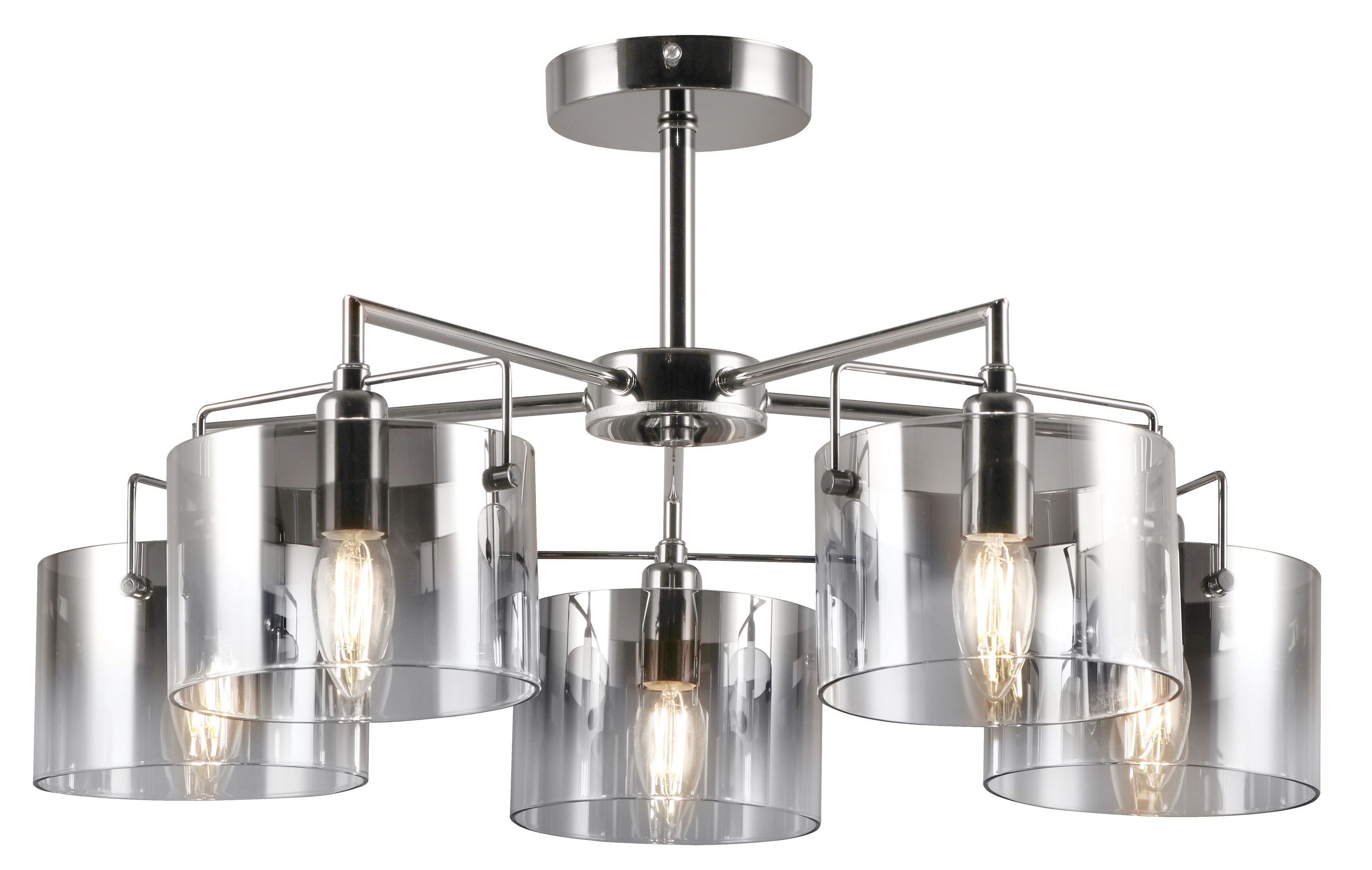 Люстра Rivoli Bonnie 2078-305 5 х Е14 40 Вт классика