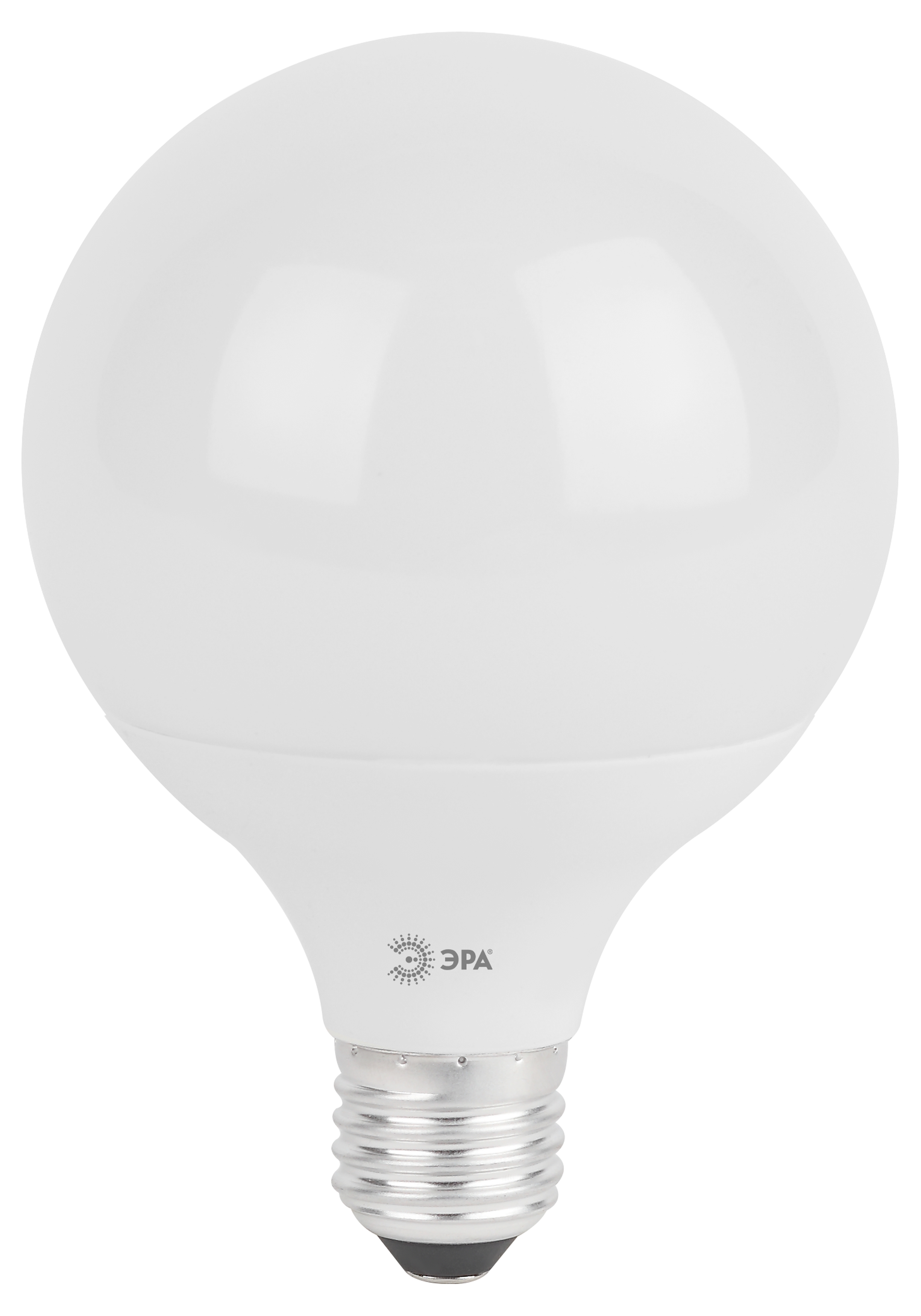 Лампа светодиодная ЭРА STD LED G95-15W-4000K-E27 15Вт шар нейтральный белый свет Е27