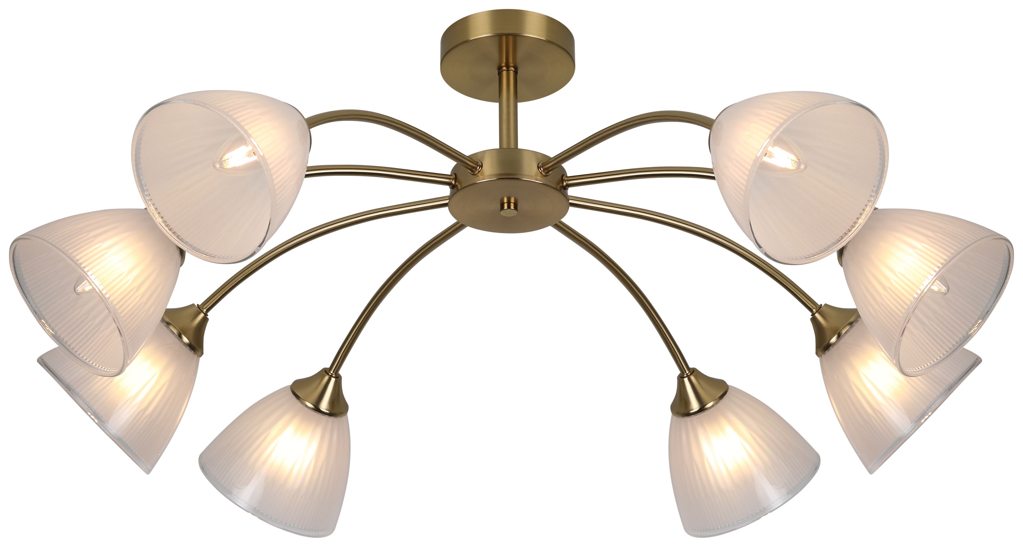Люстра Rivoli Debra 9189-308 8хЕ27 60 Вт модерн