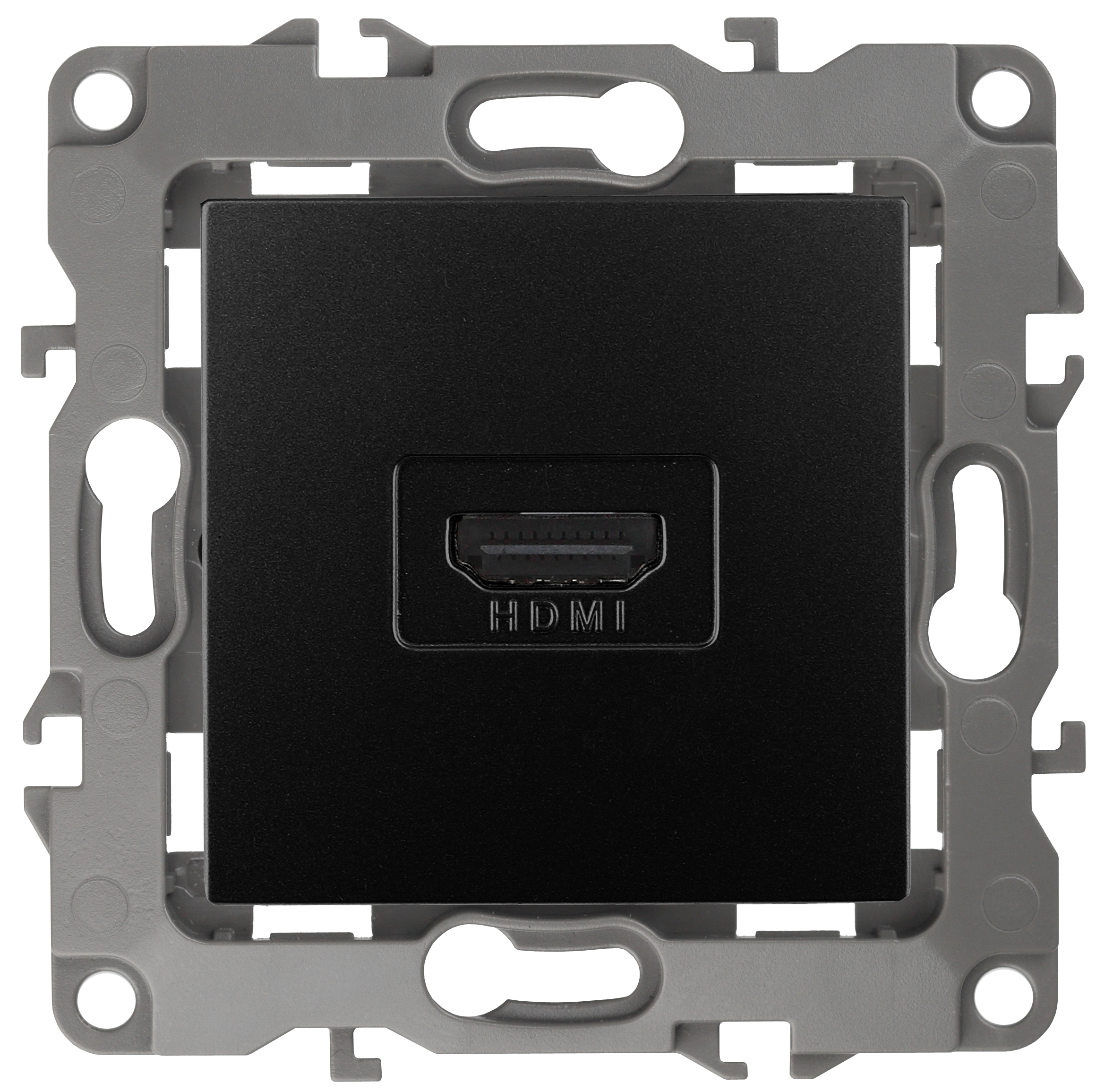 Розетка ЭРА Серия 12 12-3114-05 HDMI IP20 антрацит