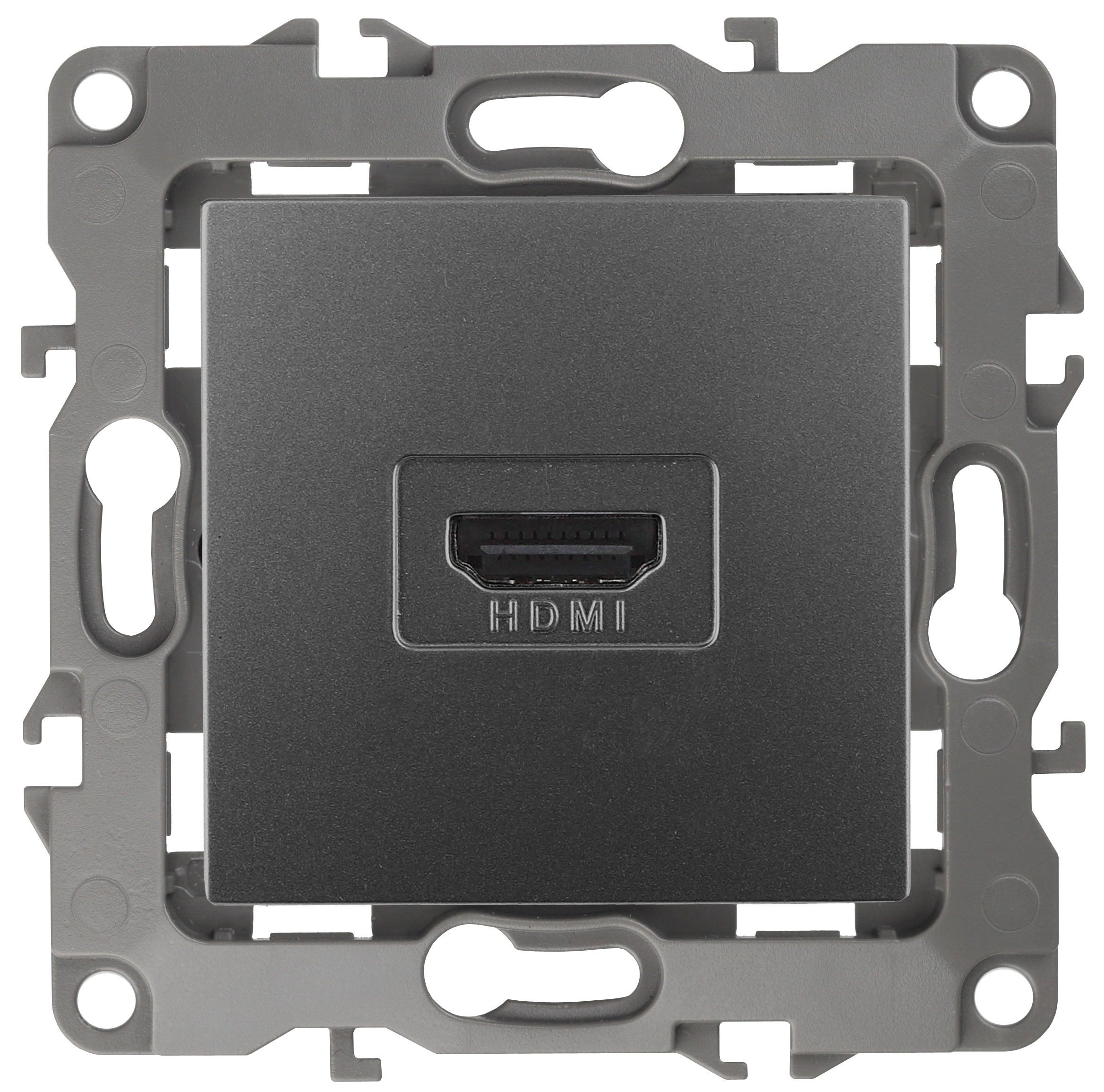 Розетка ЭРА Серия 12 12-3114-12 HDMI IP20 графит