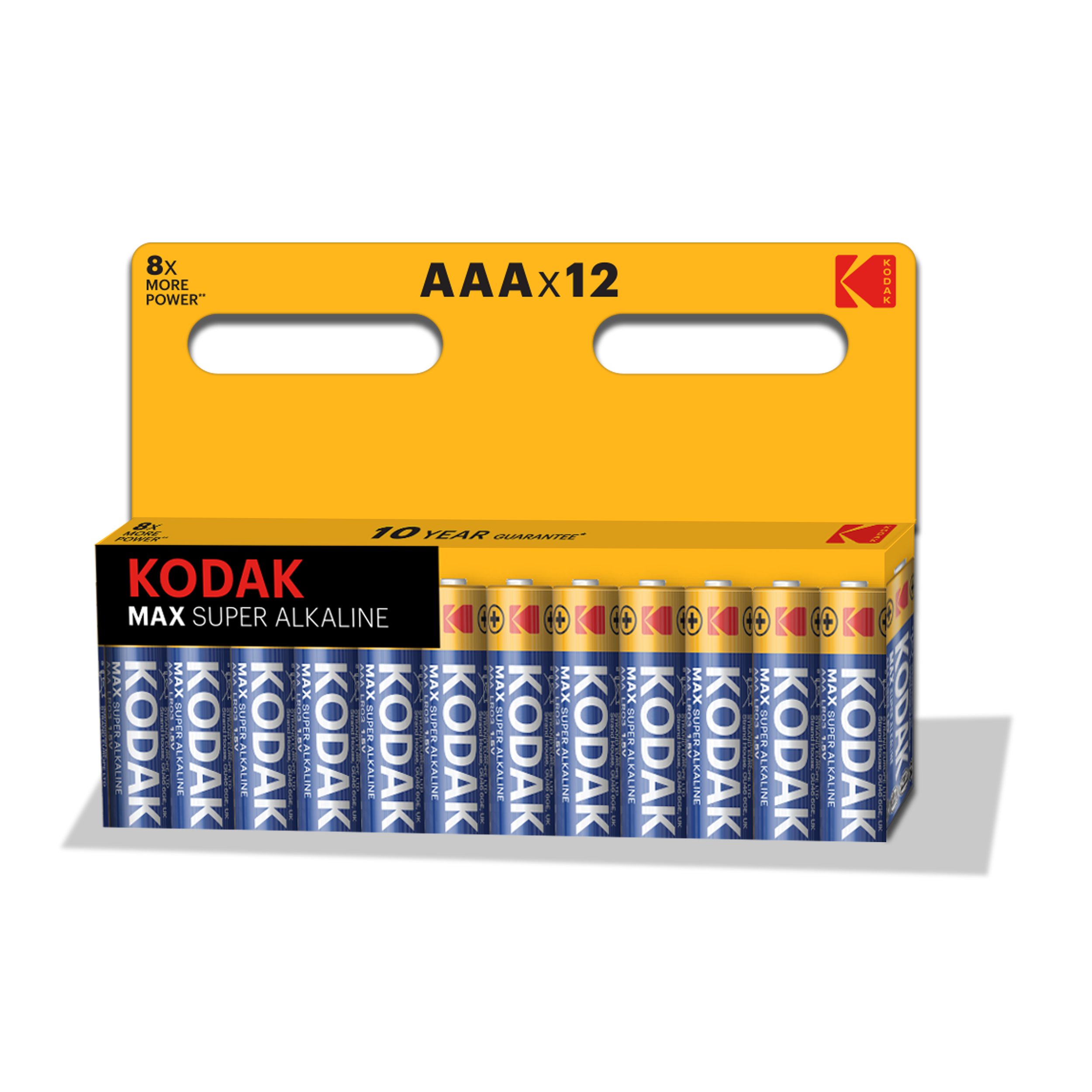 Батарейки Kodak LR03-12BL MAX SUPER Alkaline [K3A-12] (120/720/34560)