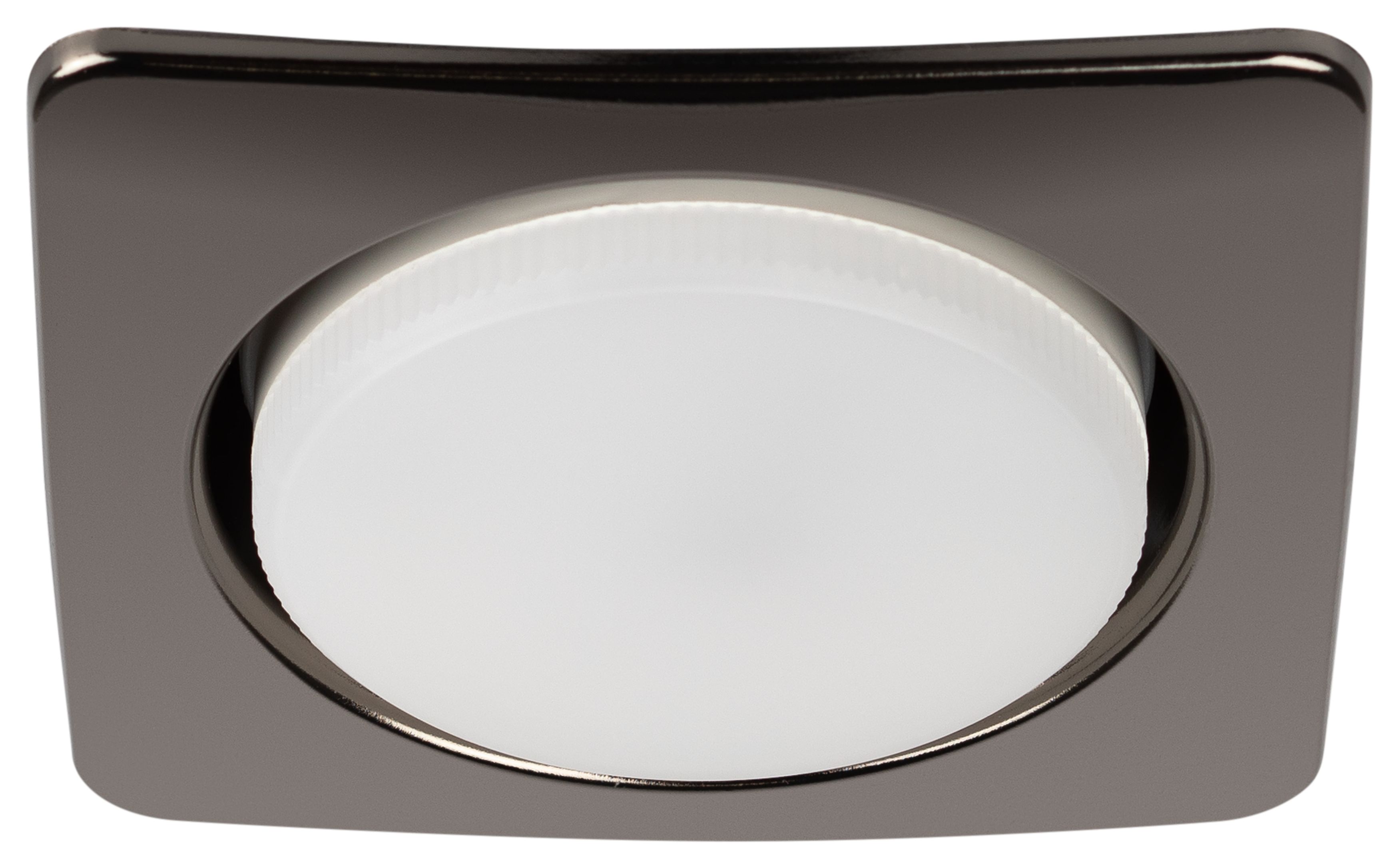 KL71 BK /1 (к) Светильник ЭРА под лампу Gx53 квадр.,220V, 13W,черный металл (40/960)