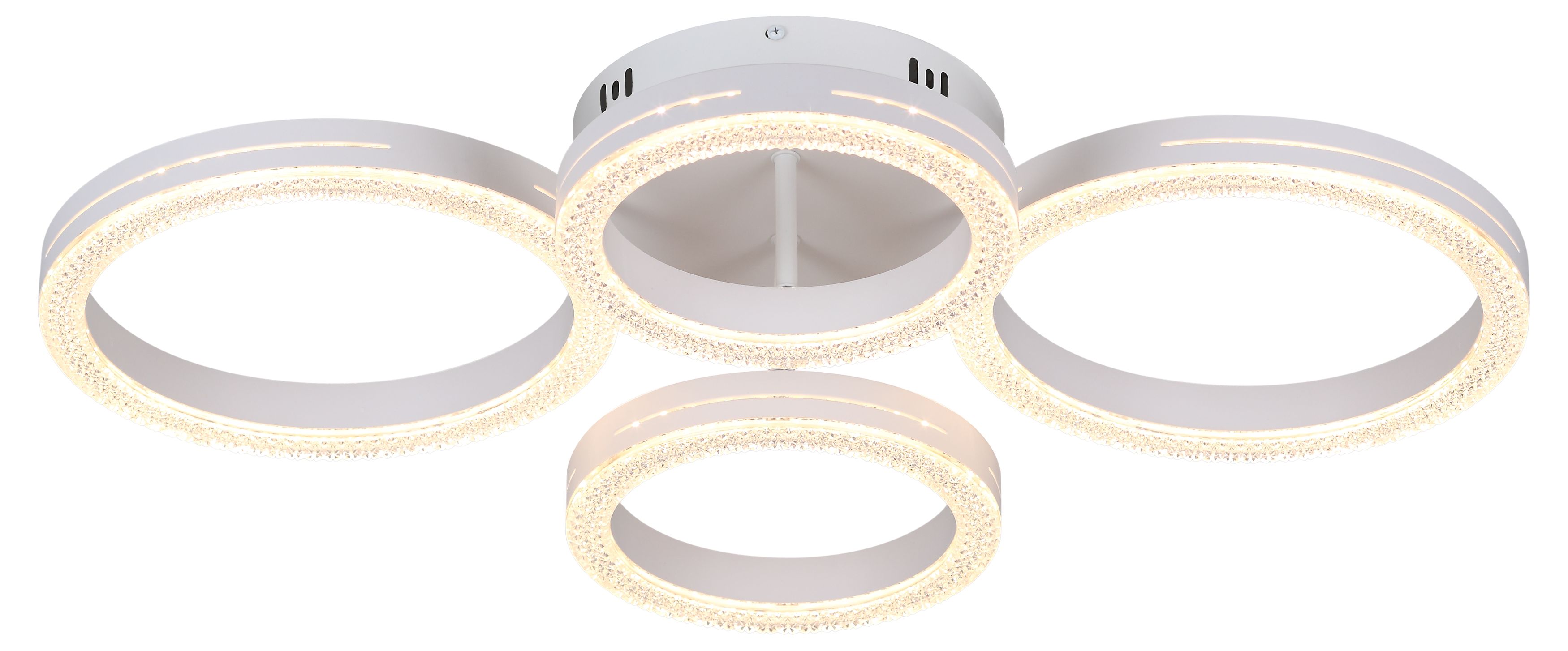 Светильник потолочный светодиодный Rivoli Juniper 6187-702 LED 75 Вт 3000-6000К белый с пультом