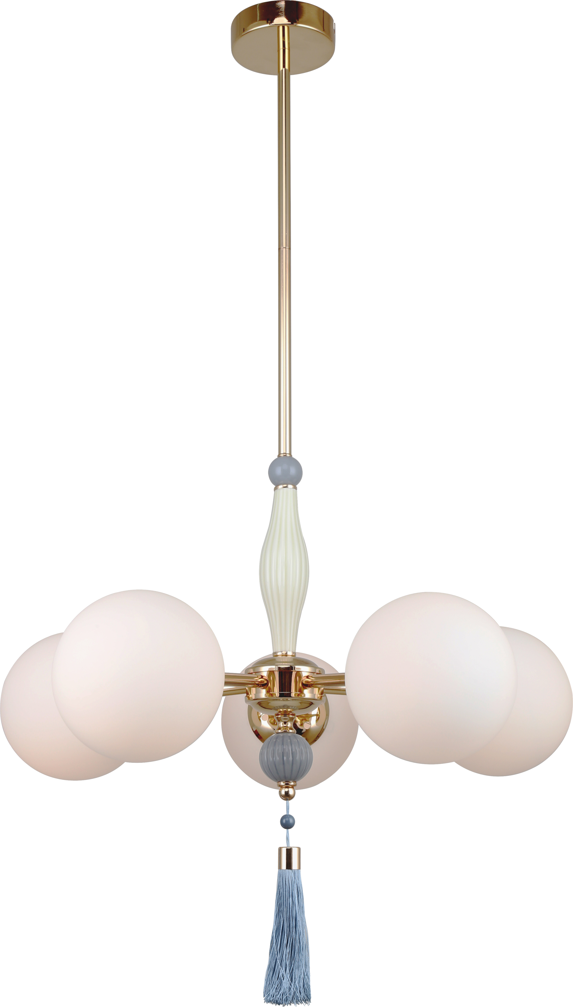 Люстра Rivoli Cosmina 4147-305 5 х Е14 40 Вт дизайн