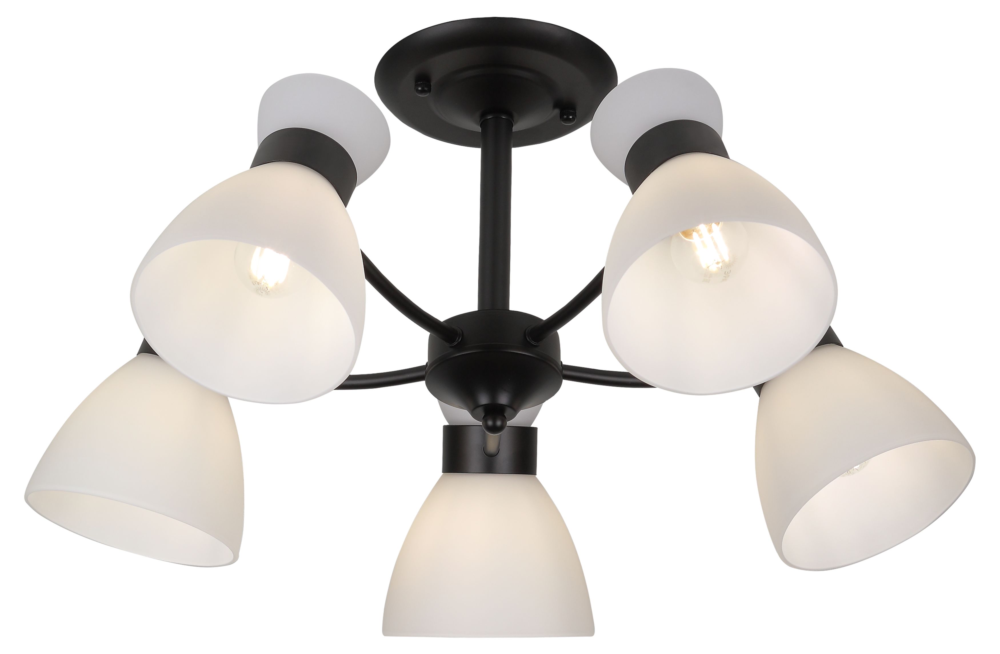 Люстра Rivoli Aemilia 9185-305 5хЕ27 60 Вт модерн
