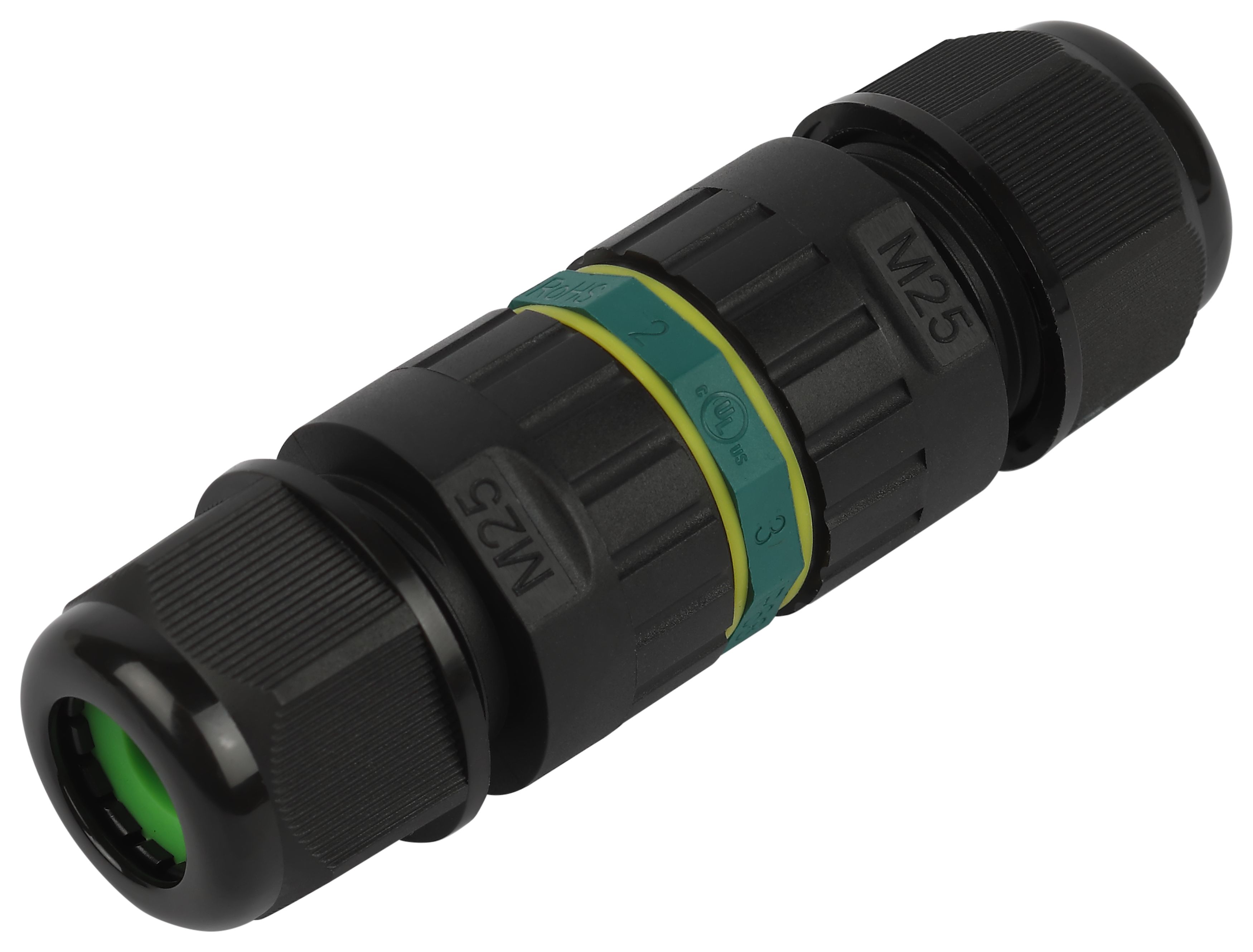 Коннектор ЭРА NO-224-674 кабельный прямой 5-Pin 0.5-2.5 мм2 безвинтовой IP68