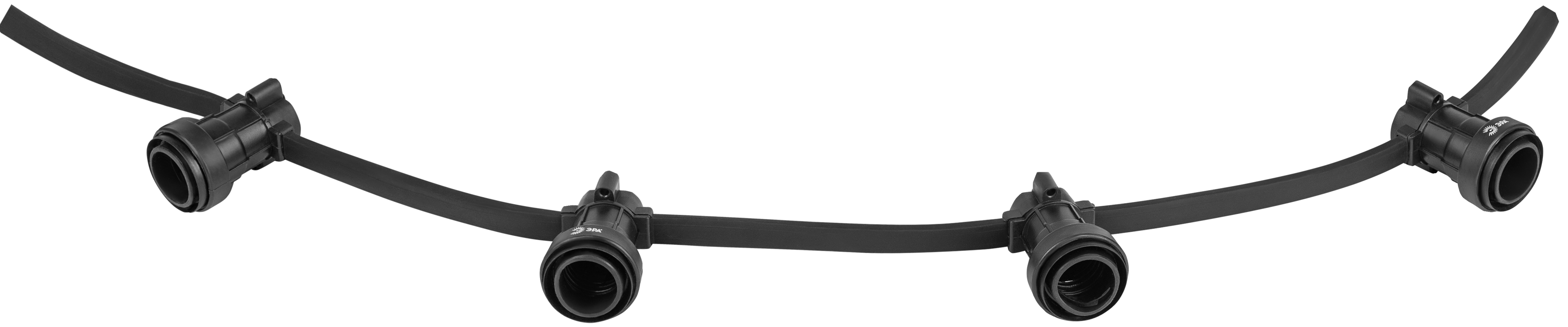 ERABL-L100/S20 ЭРА Гирлянда Белт-лайт, Е27, шаг 20 см, IP65, 2 жил., 2х1,5мм2, каучук, медь, бухта 1