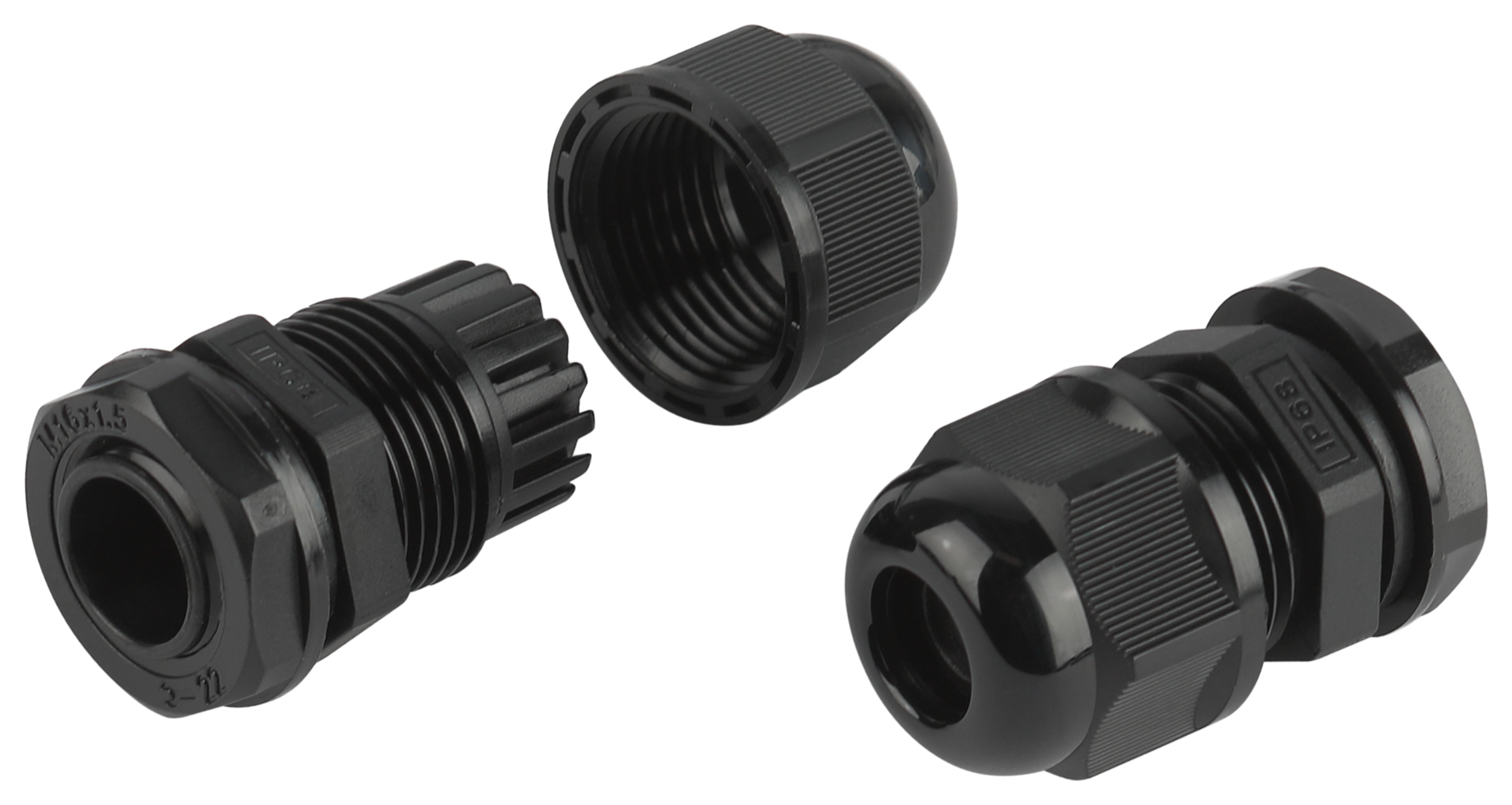 Кабельный ввод сальник ЭРА NO-224-242 MG 16 (d отв.16 мм / d провод. 5-10 мм) IP68 (упаковка 20 штук)