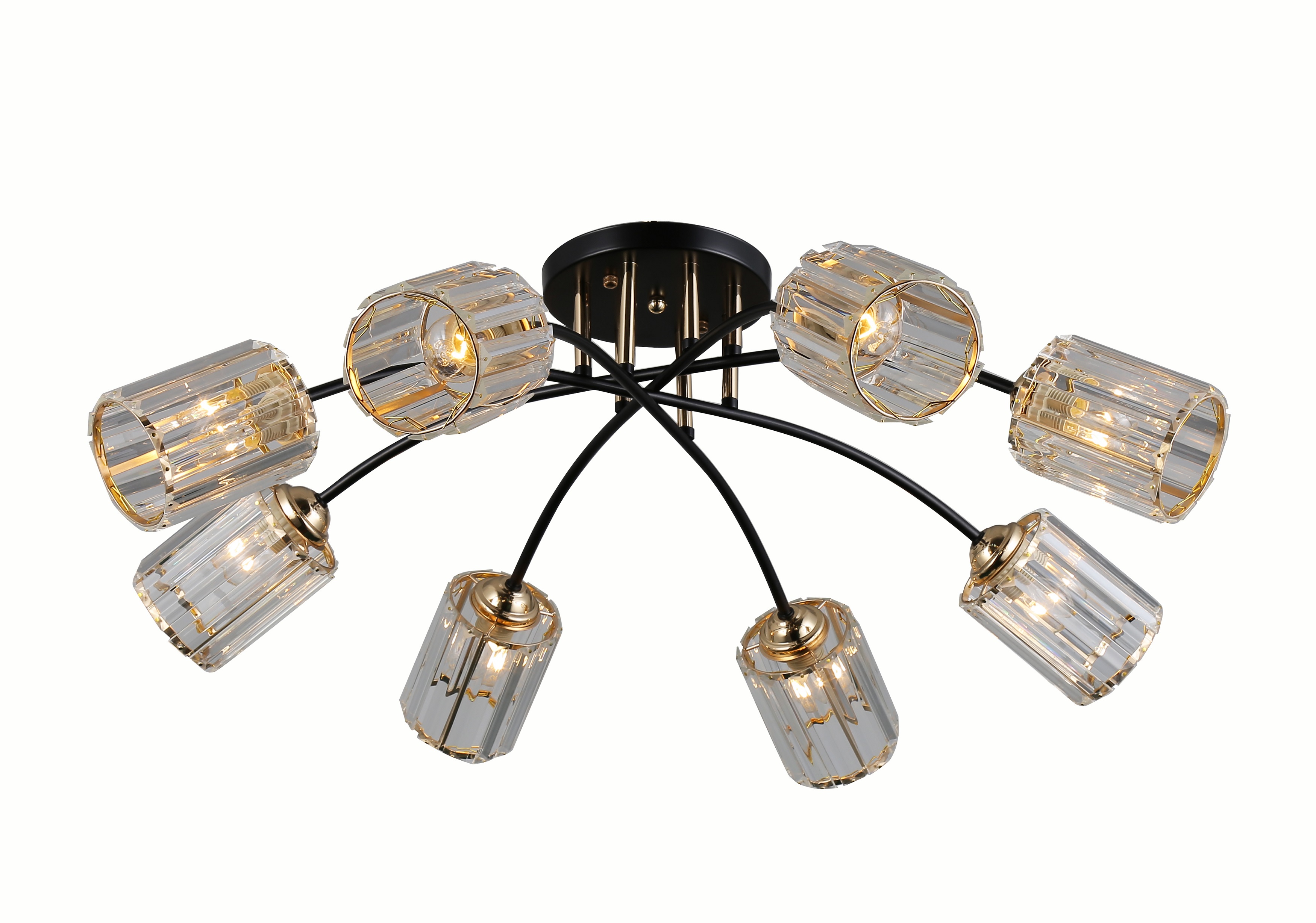 Люстра Rivoli Emanuelle 9101-308 8 * Е27 60 Вт модерн