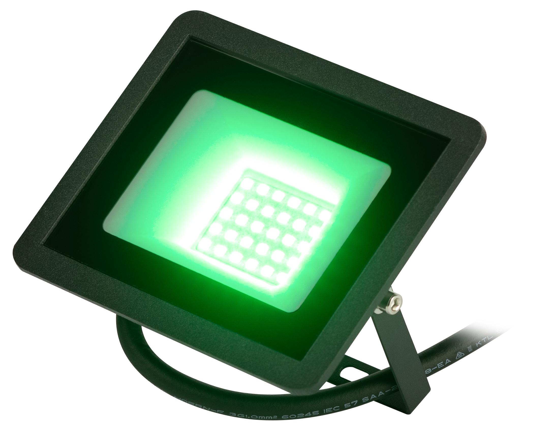 Прожектор светодиодный уличный ЭРА LPR-025-GREEN-030 30Вт зеленое свечение IP65 гарантия 2 года