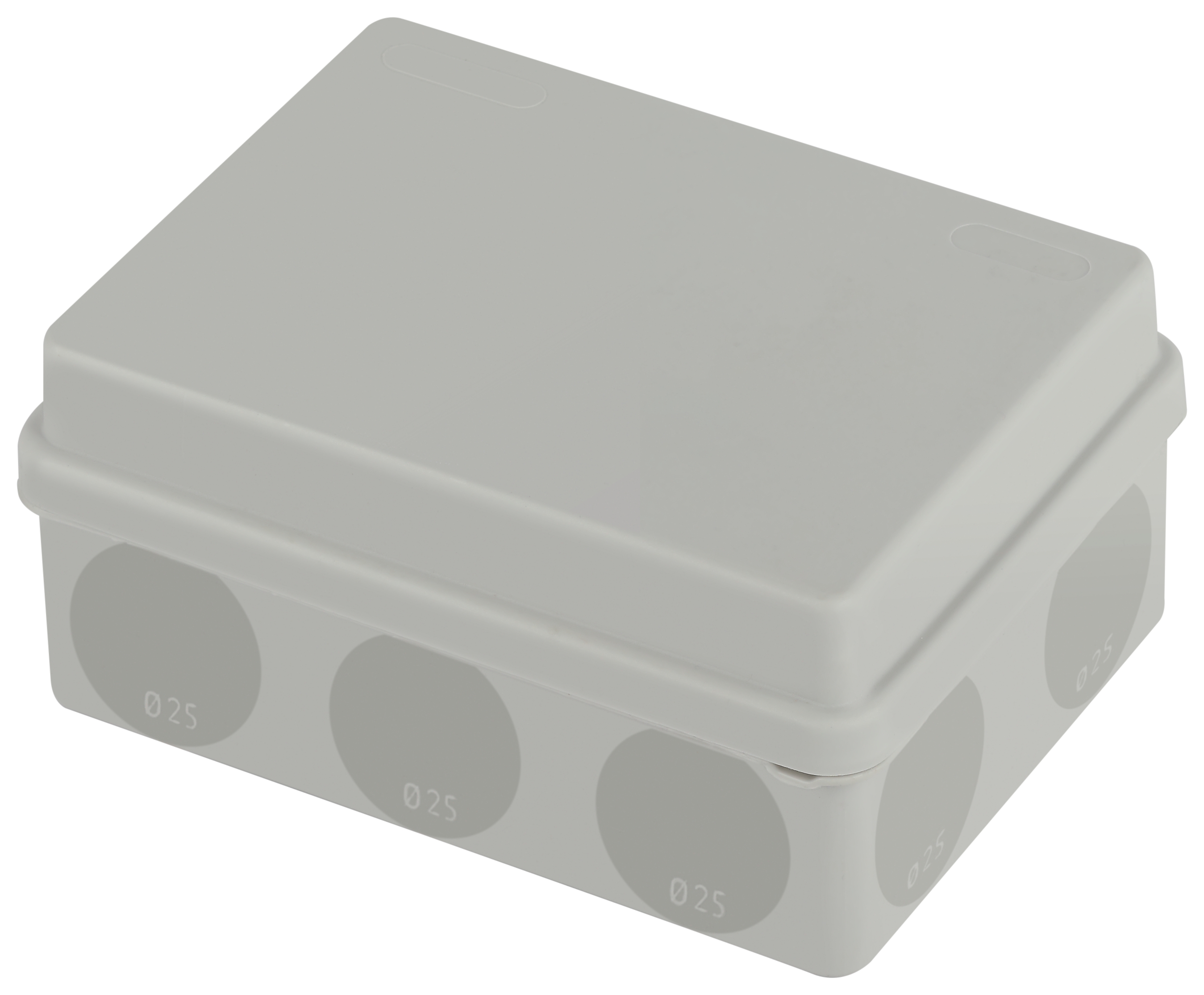 Распаячная коробка ЭРА KOR-150-110-70-11g-2MP двухкомпонентная HF стойкая к УФ 150х110х70мм серая прямой монтаж IP67
