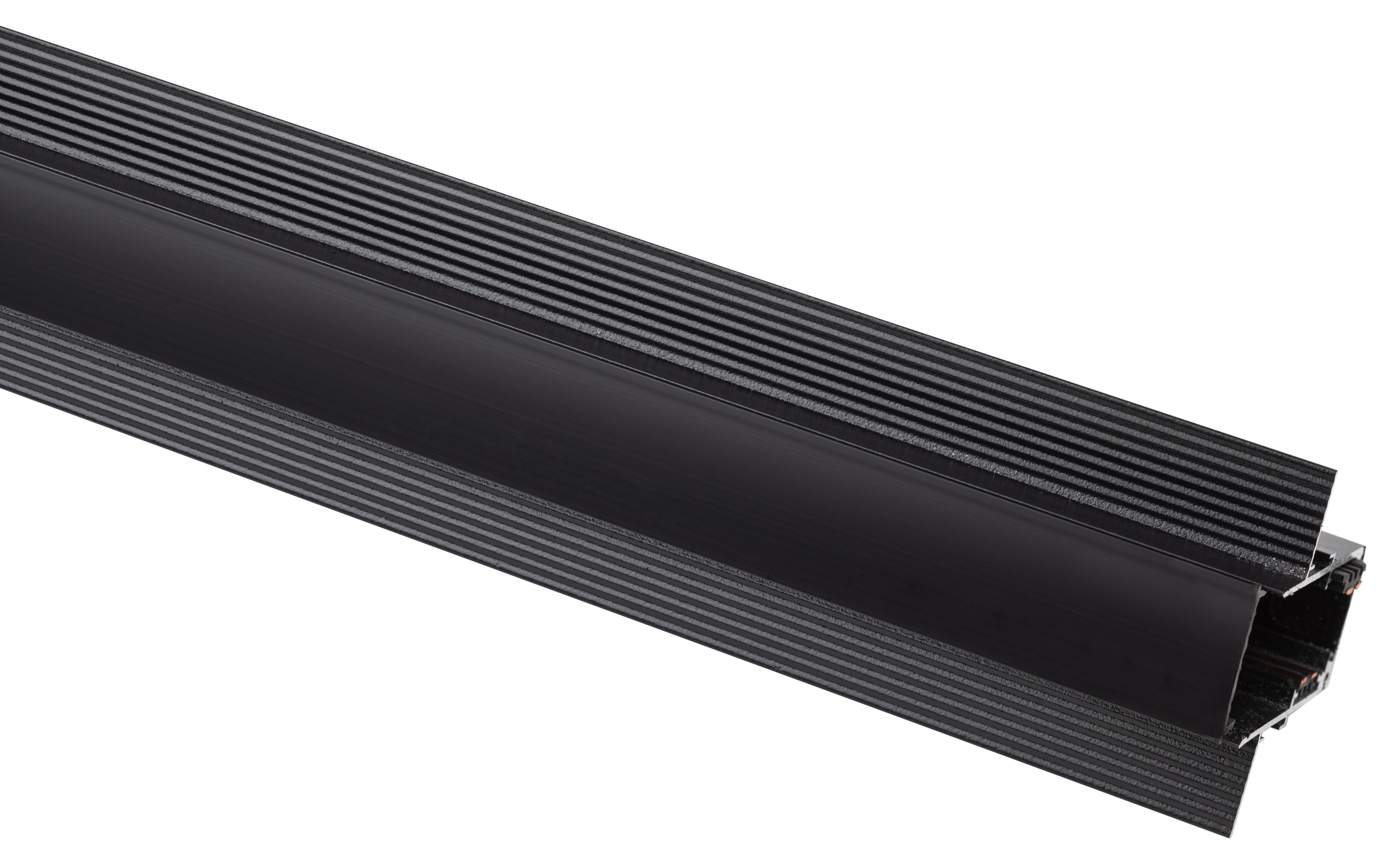 Магнитный трековый шинопровод ЭРА TRM-R20-100B встраиваемый NOVA 1м 48V черный