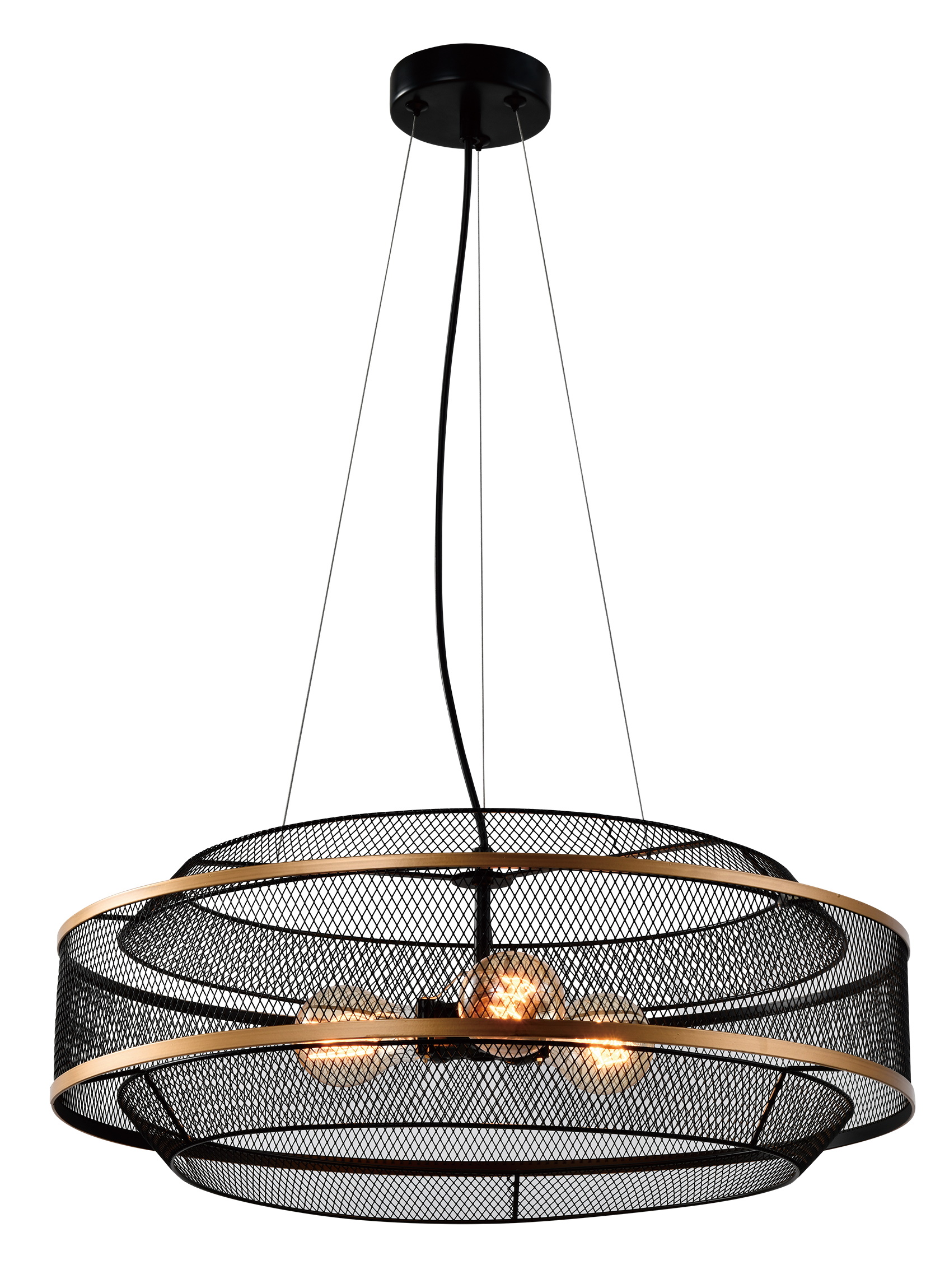 Люстра Rivoli Marika 5090-203 3 х Е27 40 Вт лофт-кантри