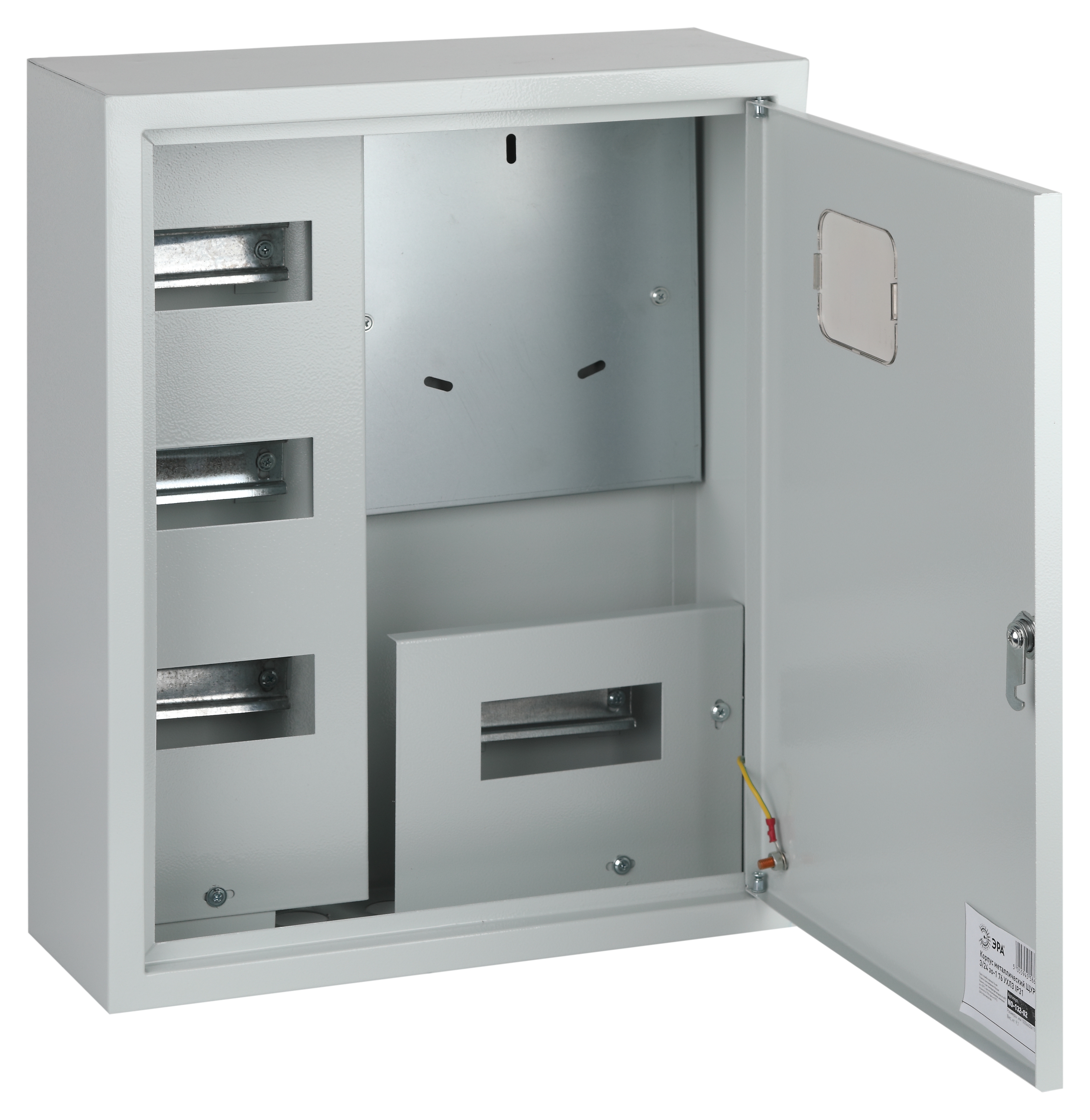 Корпус металлический навесной ЭРА ЩУРН-3/24 (500х400х155) IP31 УХЛЗ серый